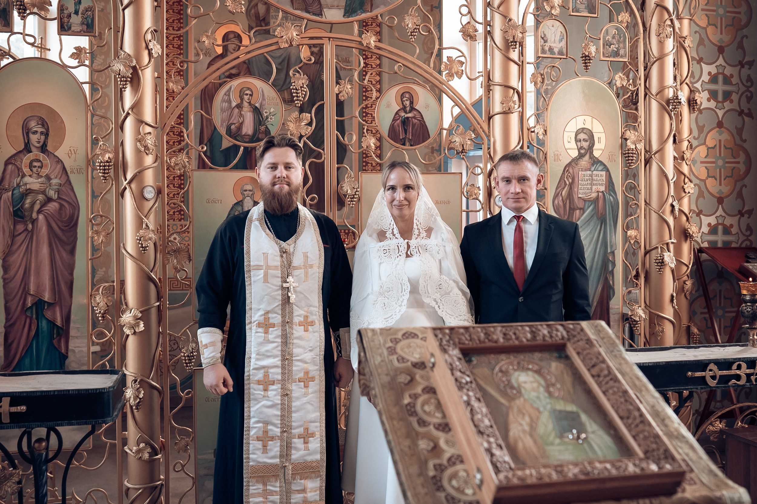 Венчание в храме ап.Андрея Первозванного Севастополь. Церковный фотограф Севастополь