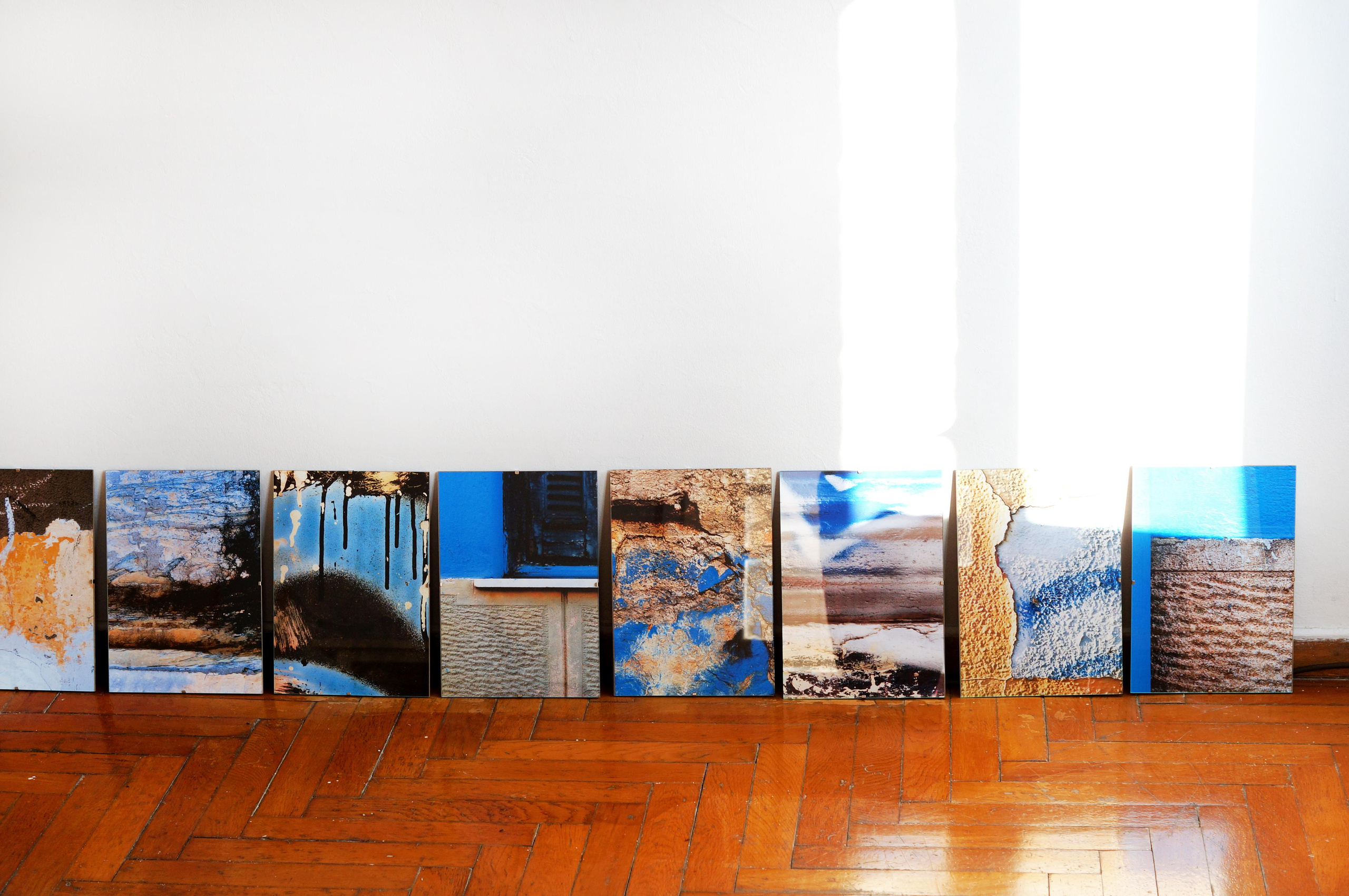 Abstract Athens. Artist Anna Snegina Художница Анна Снегина