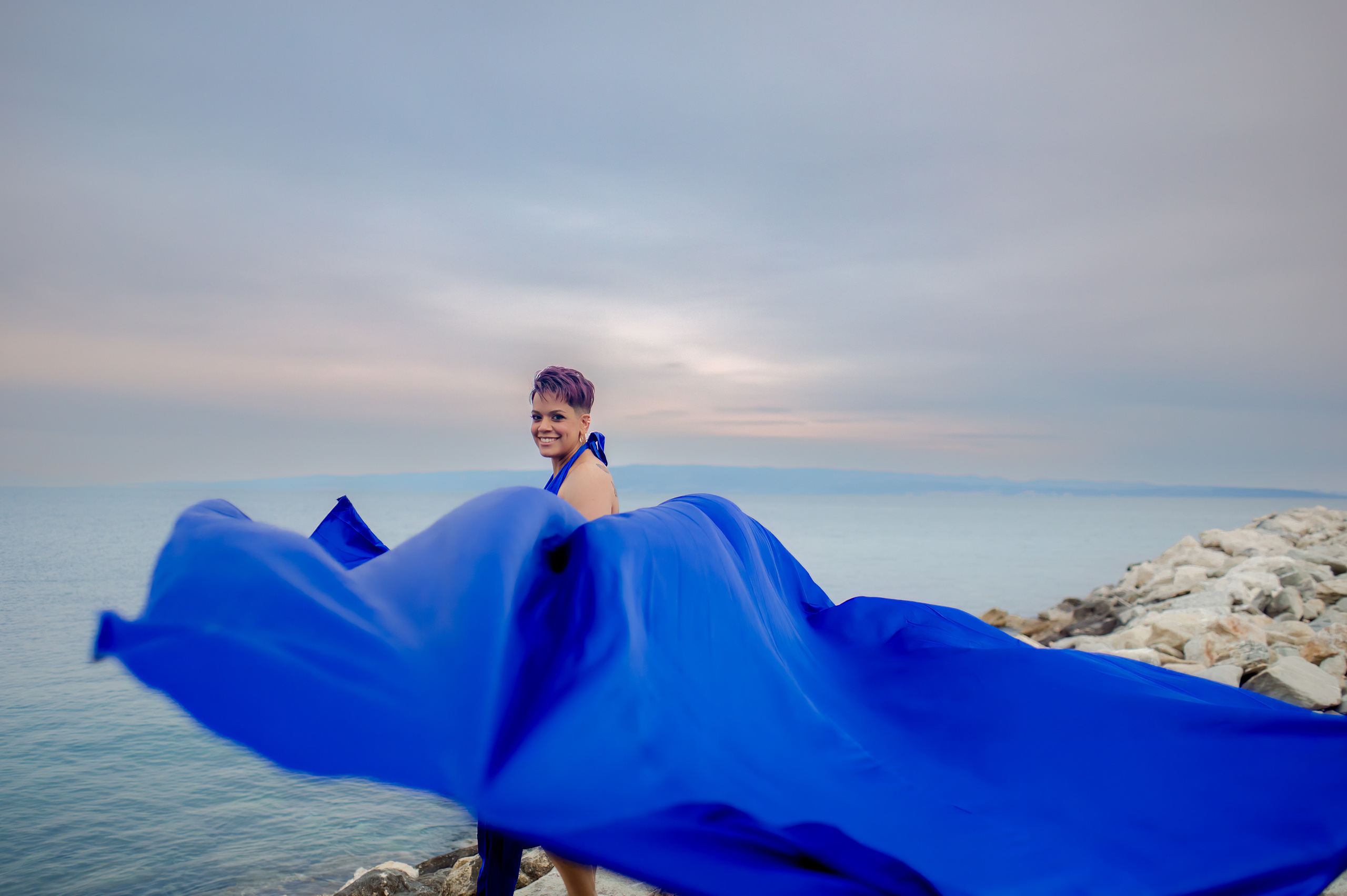 Flying Dress Photographer in Croatia, Montenegro, Bosnia, Italy, all EU