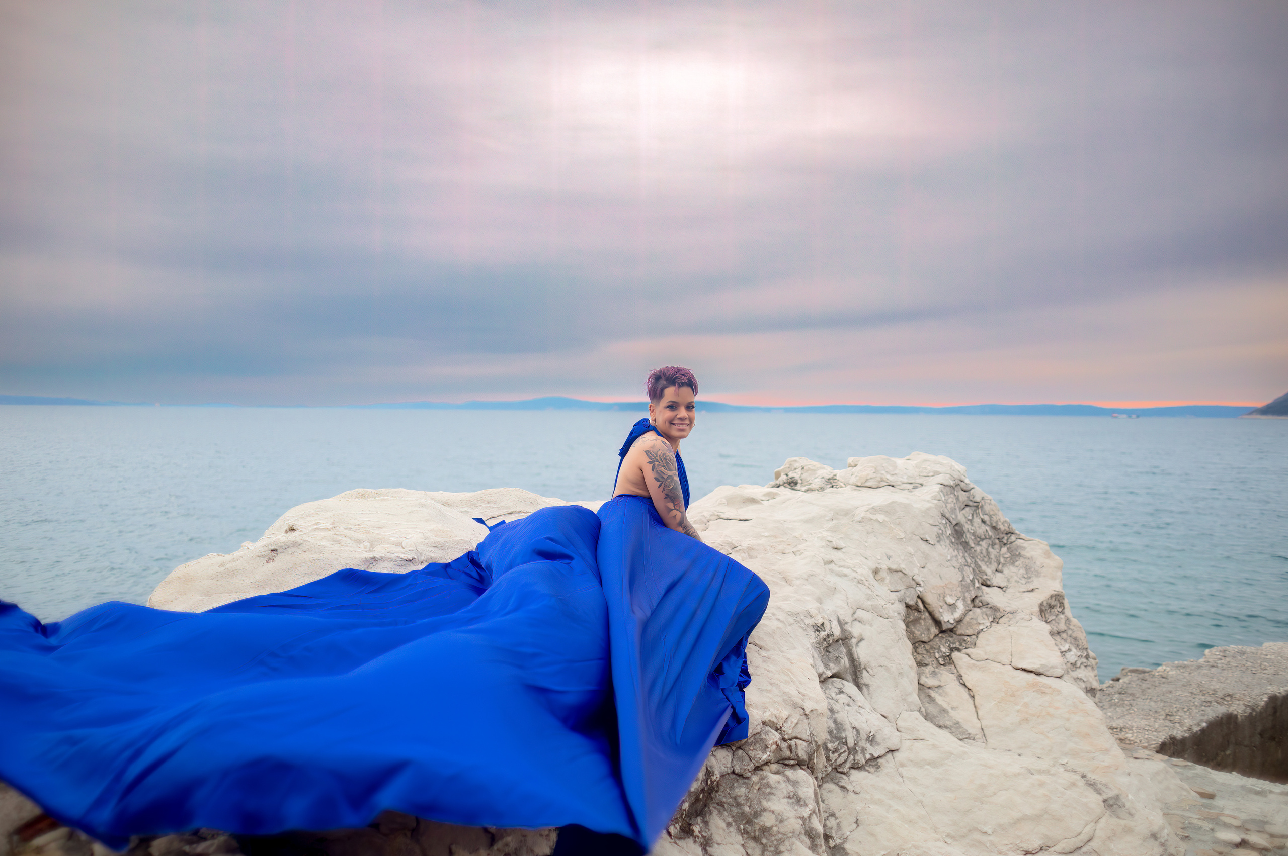 Flying Dress Photographer in Croatia, Montenegro, Bosnia, Italy, all EU