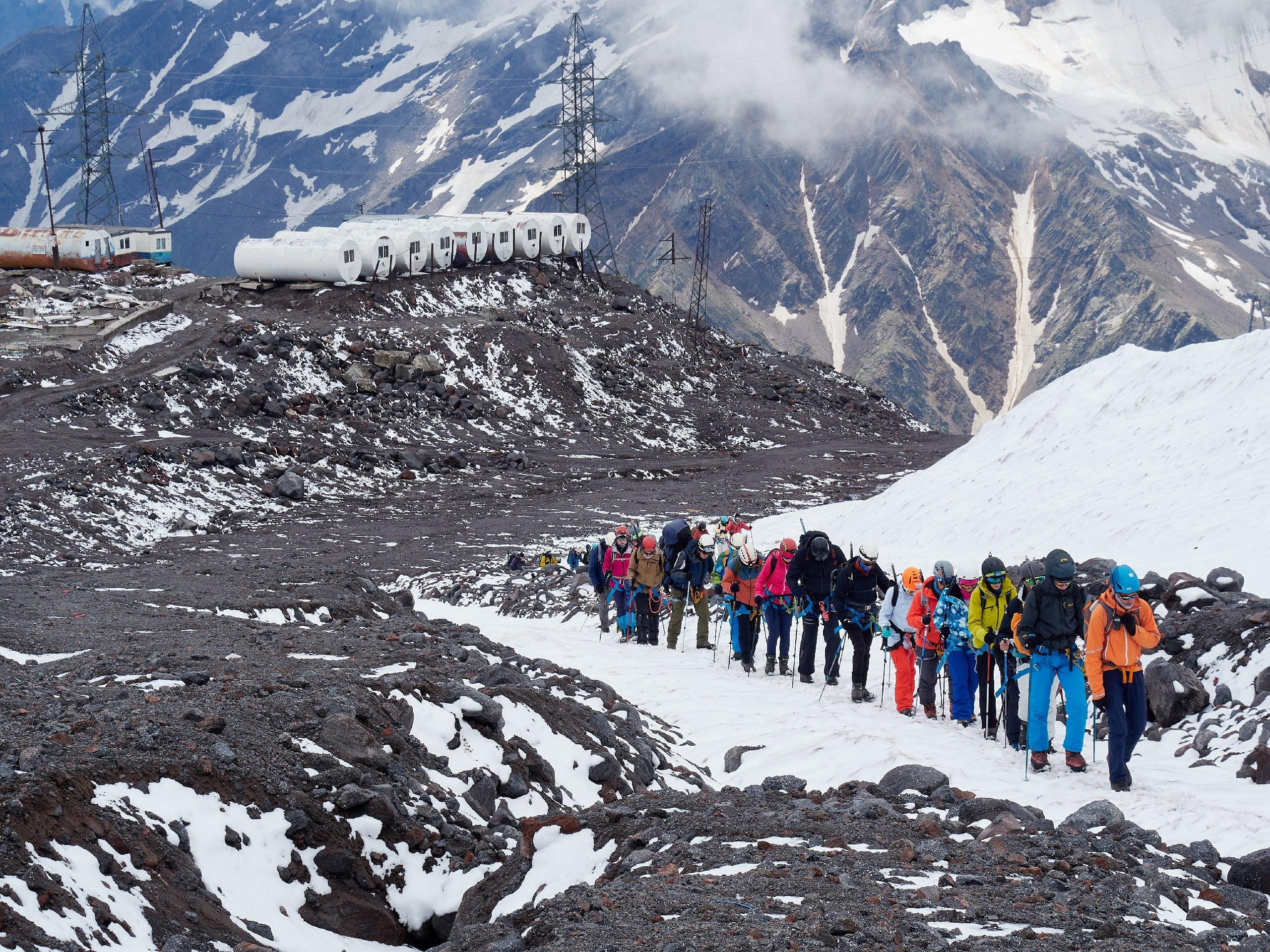 Горный, высотный Фотограф на Эльбрусе Георгий
