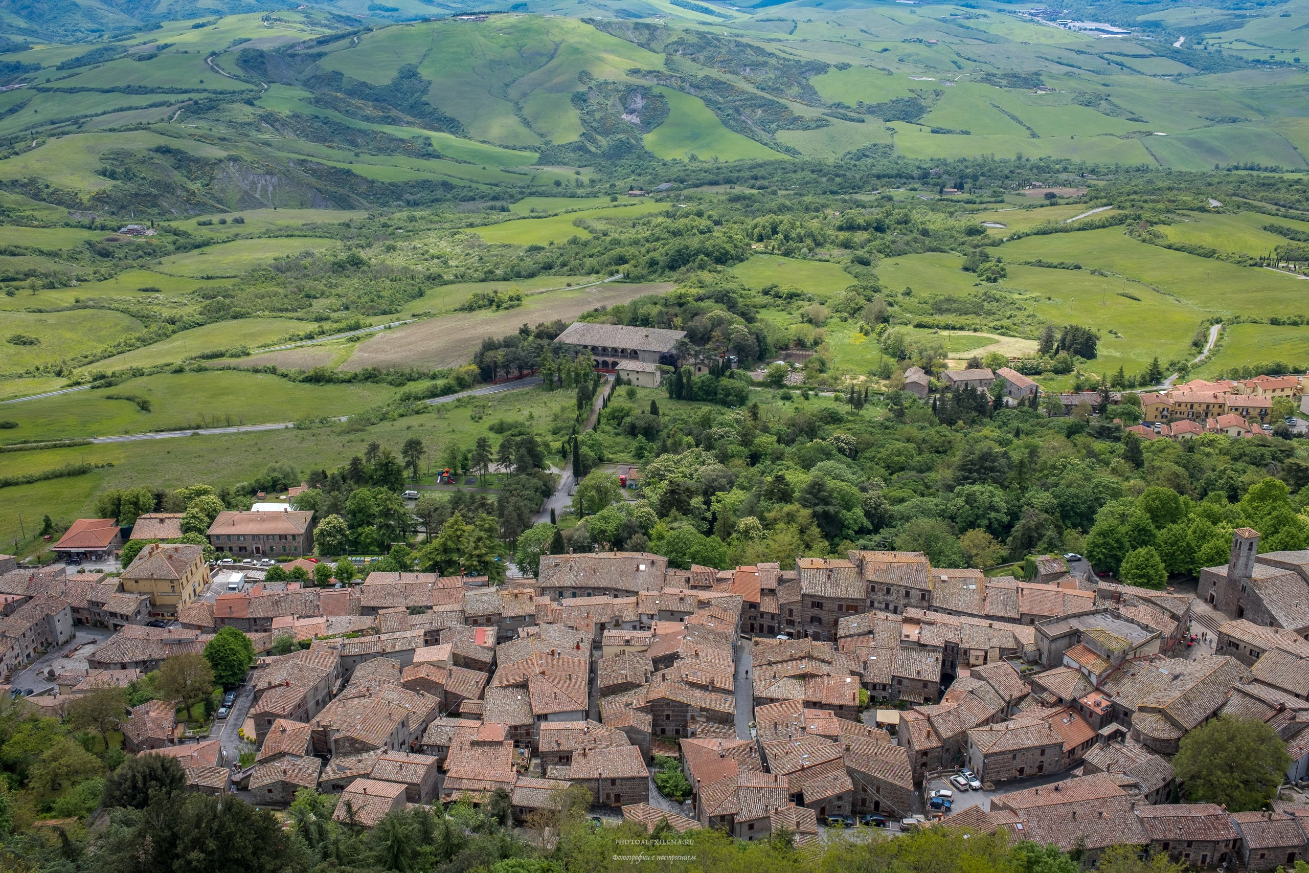 Радикофани и Баньо Виньони. Авторские стильные фотокартины