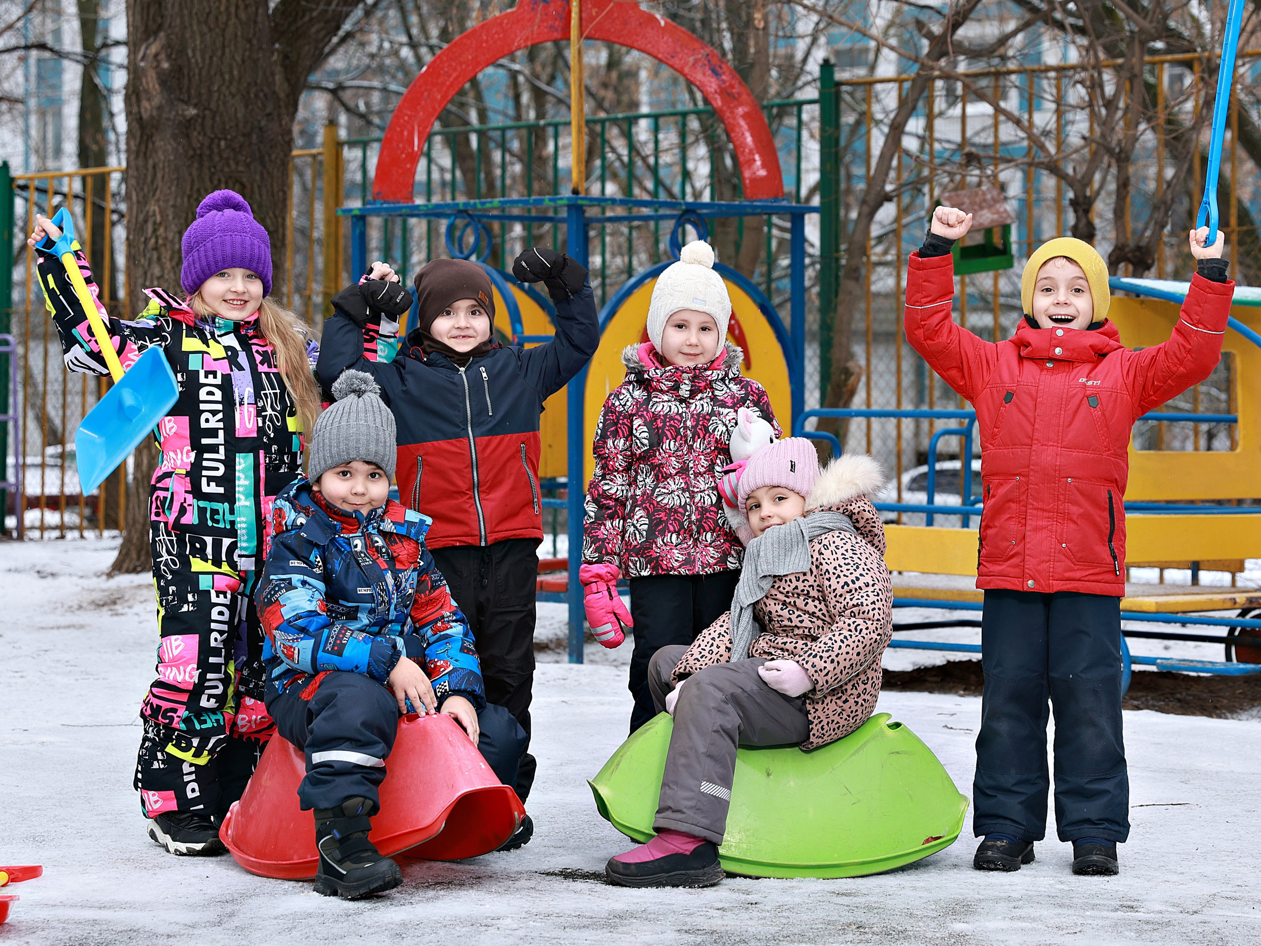 Один день в детском саду