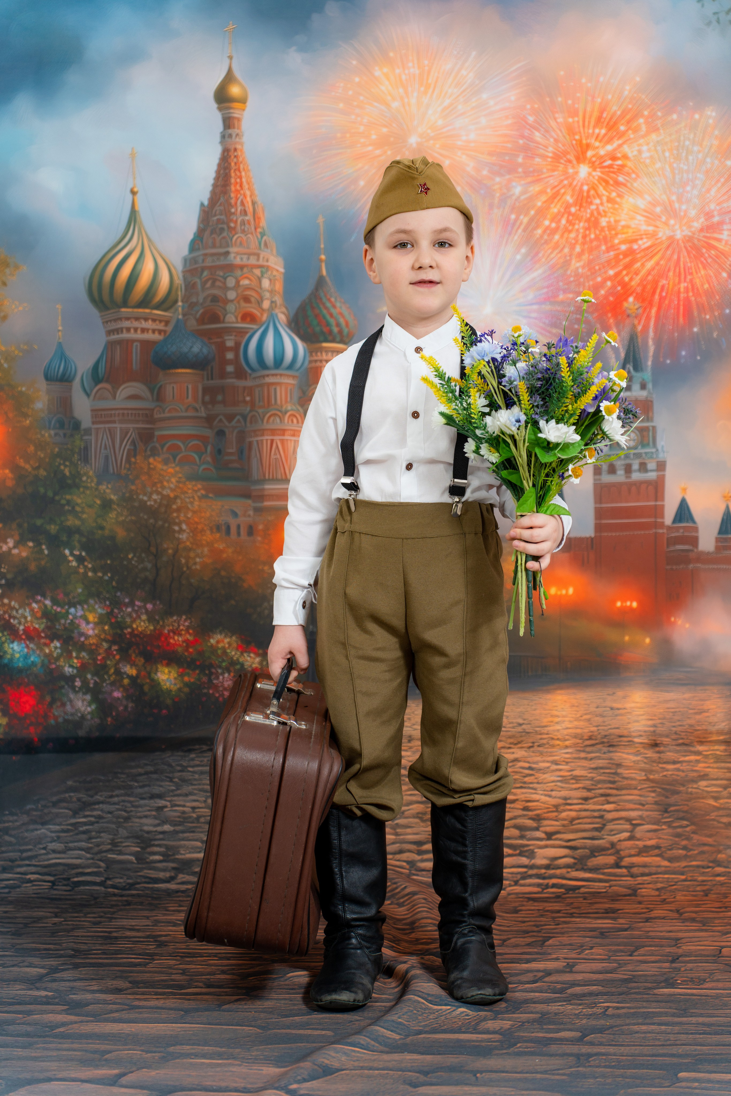 «Победа». Улыбка выездная фотостудия Красноярск