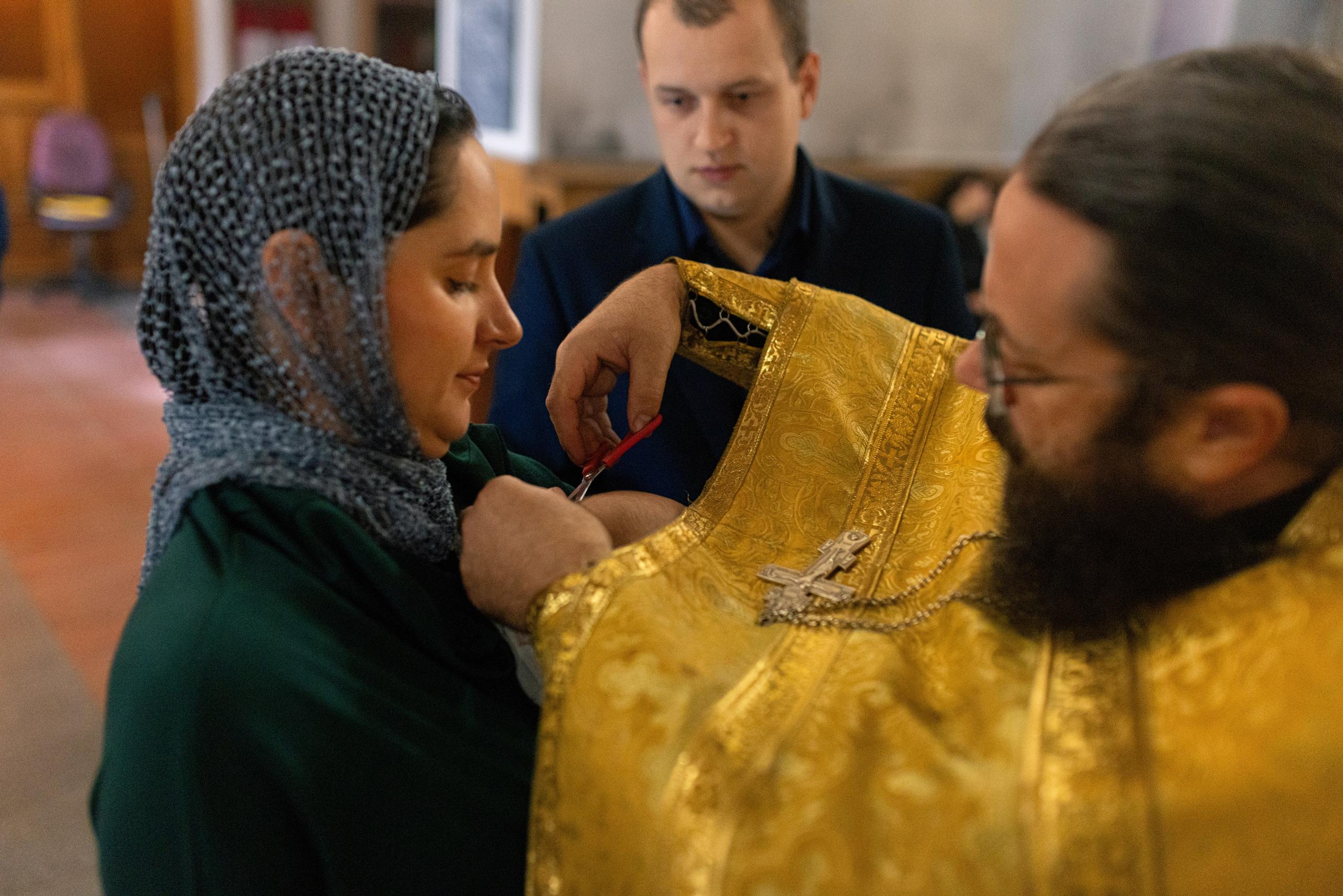 Крещение Алины. Дмитрий Шульгин, портретный фотограф в Воронеже