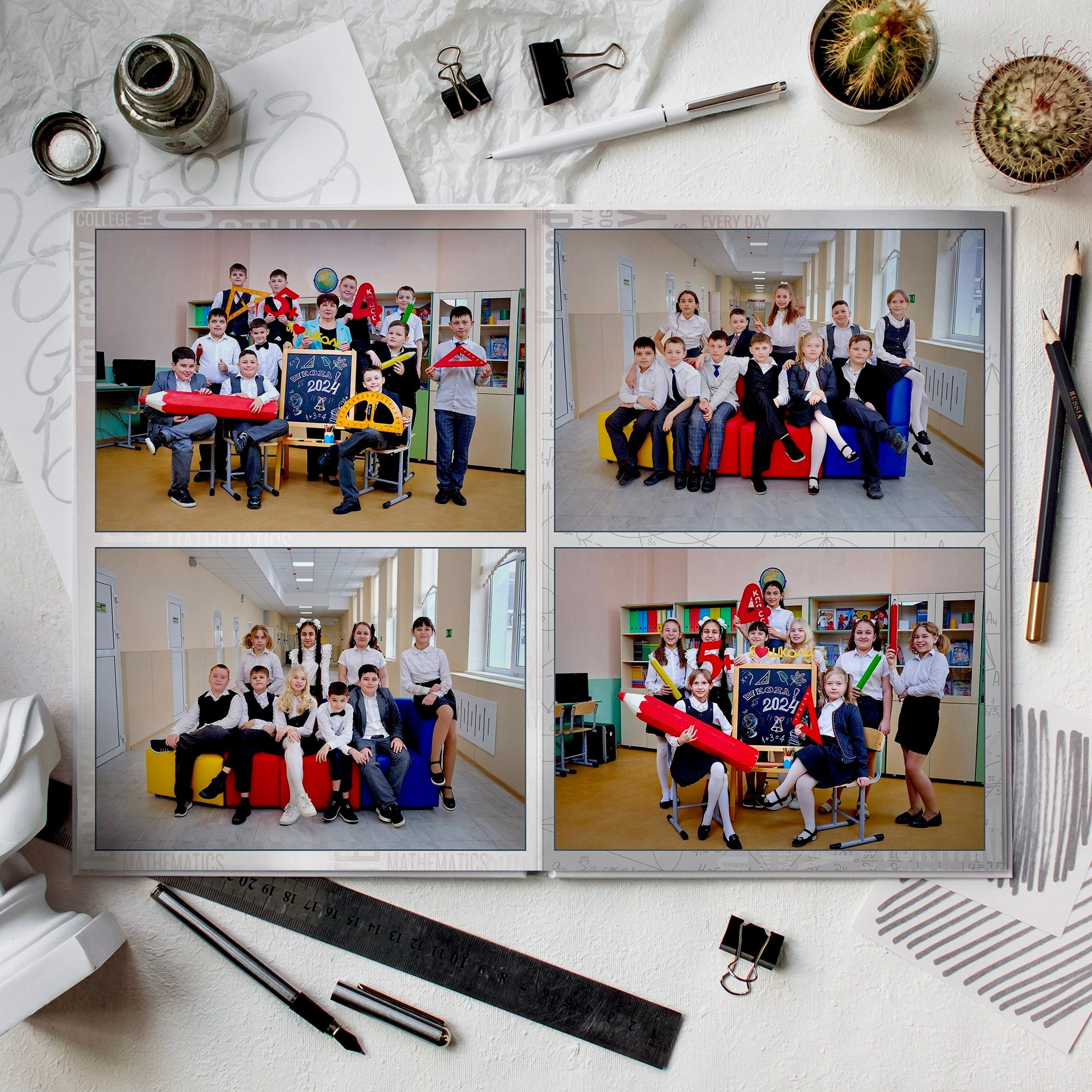 Выпускные альбомы НАЧАЛЬНАЯ ШКОЛА 1-4. Фото и видео Москва, Московский. Свадебный фотограф, видеограф, фотосессии, видеосъемка