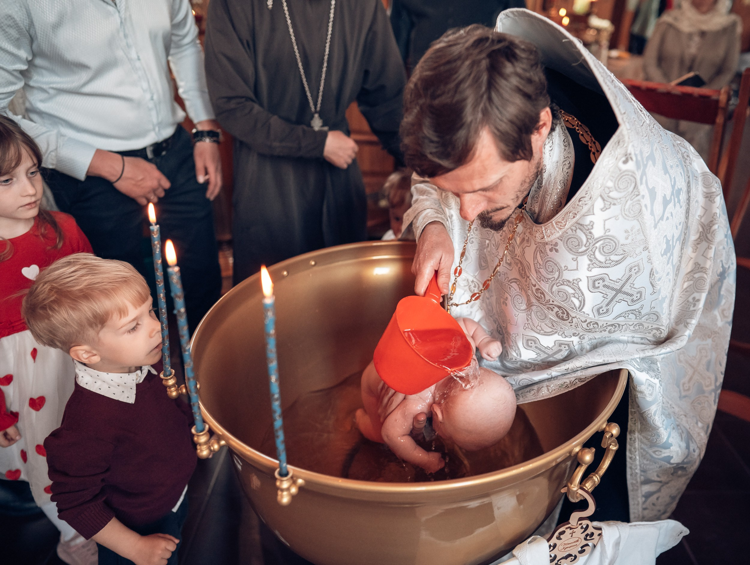 Крещение в храме Блж.Ксении Петербургской Севастополь. Церковный фотограф Севастополь