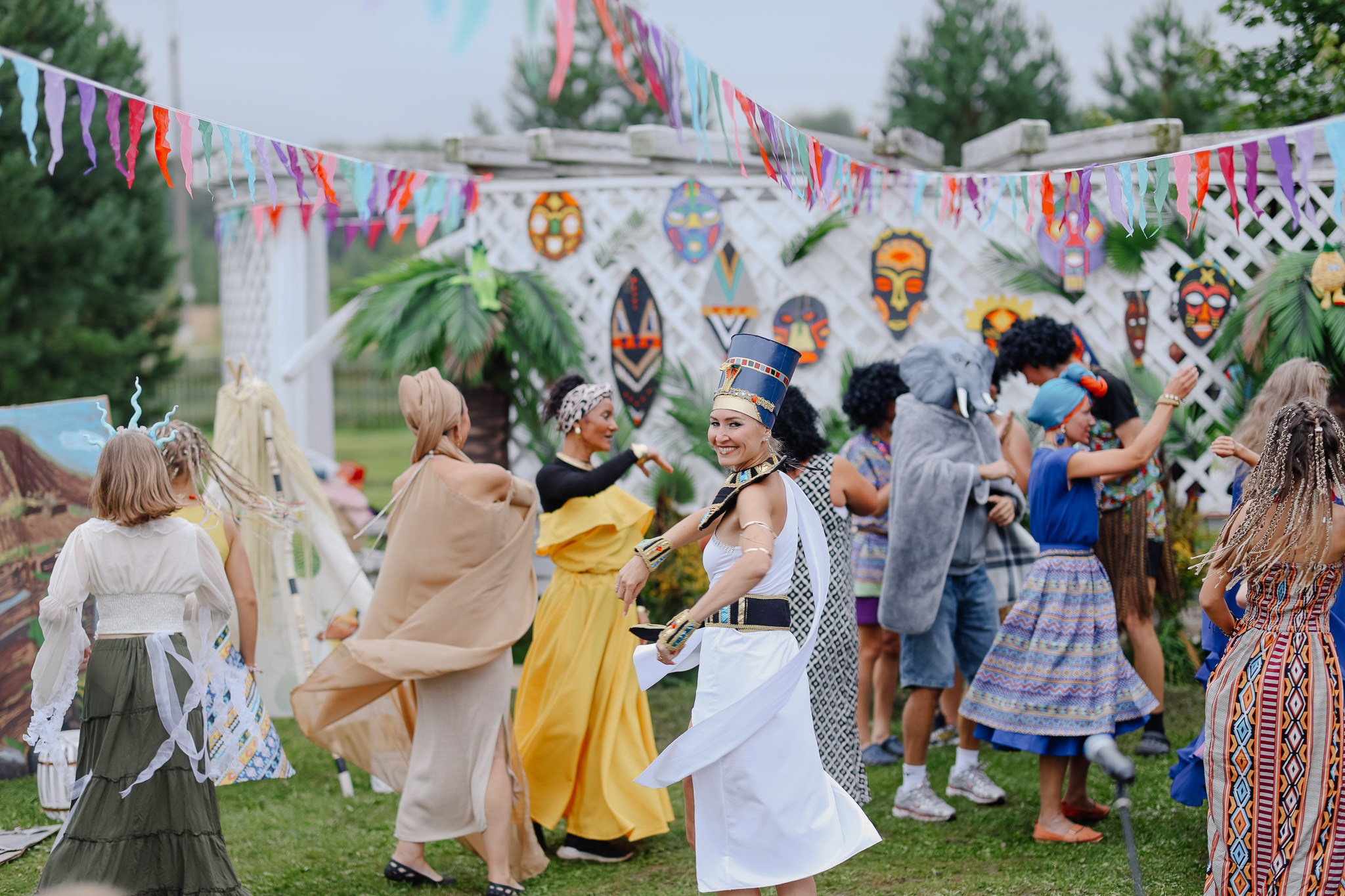 Репортажная съёмка детского праздника за городом. Женский фотограф в Москве Ксения Казакова