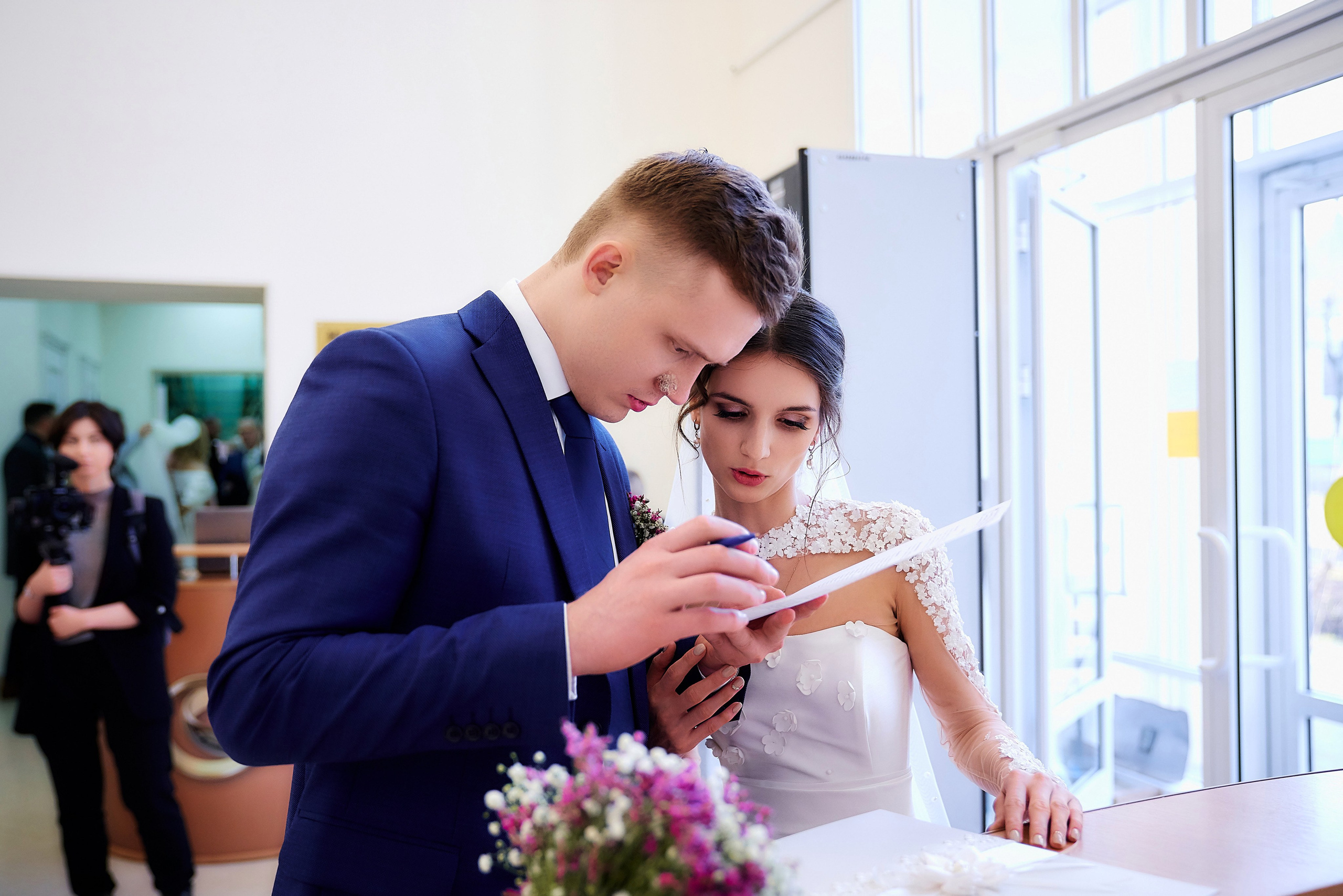 Свадьба Ивана и Валентины, роспись в ЗАГС ВДНХ