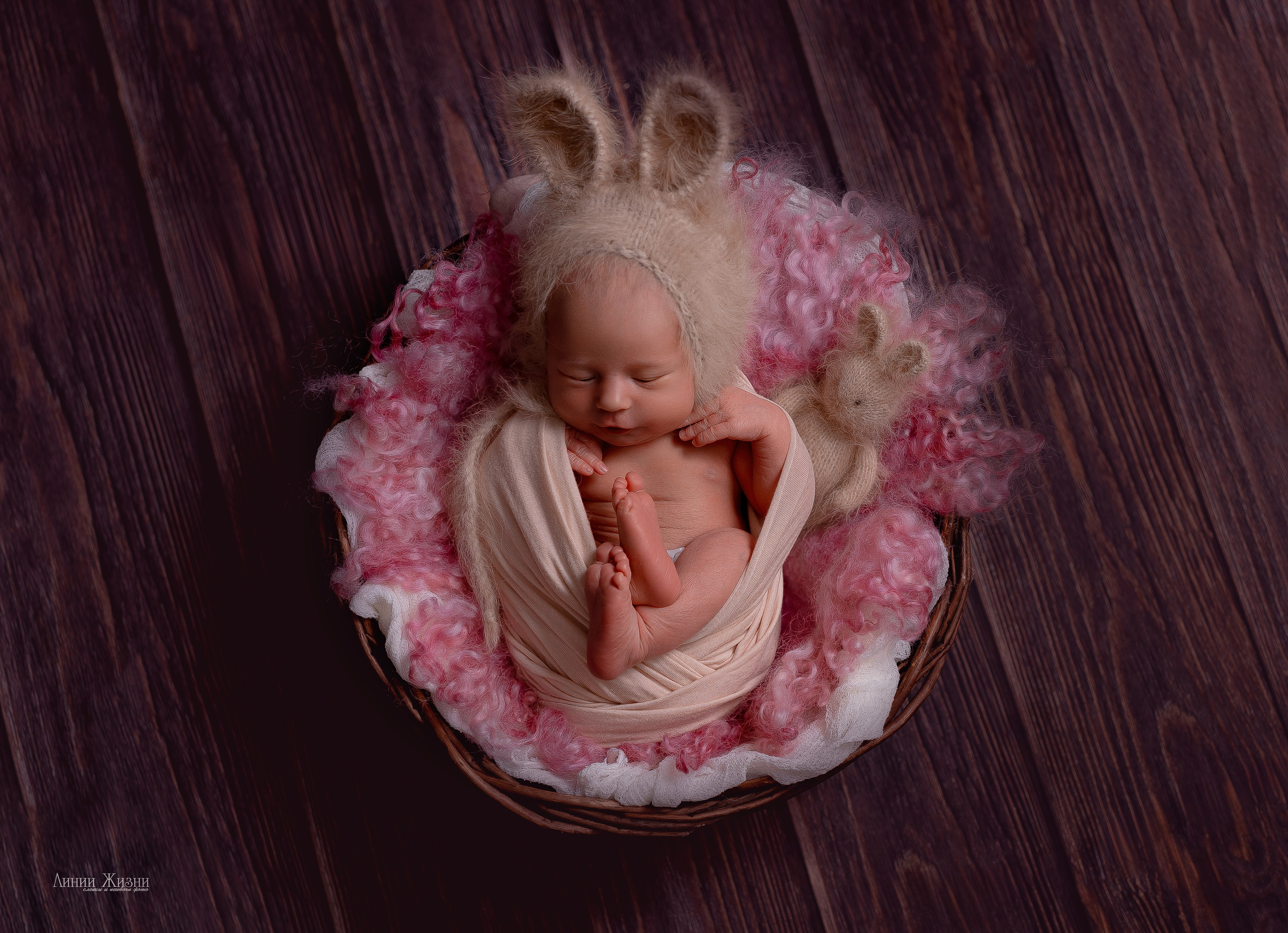 Кира 6 дней. Фотограф новорожденных в Нижнем Новгороде Сергеева Оксана