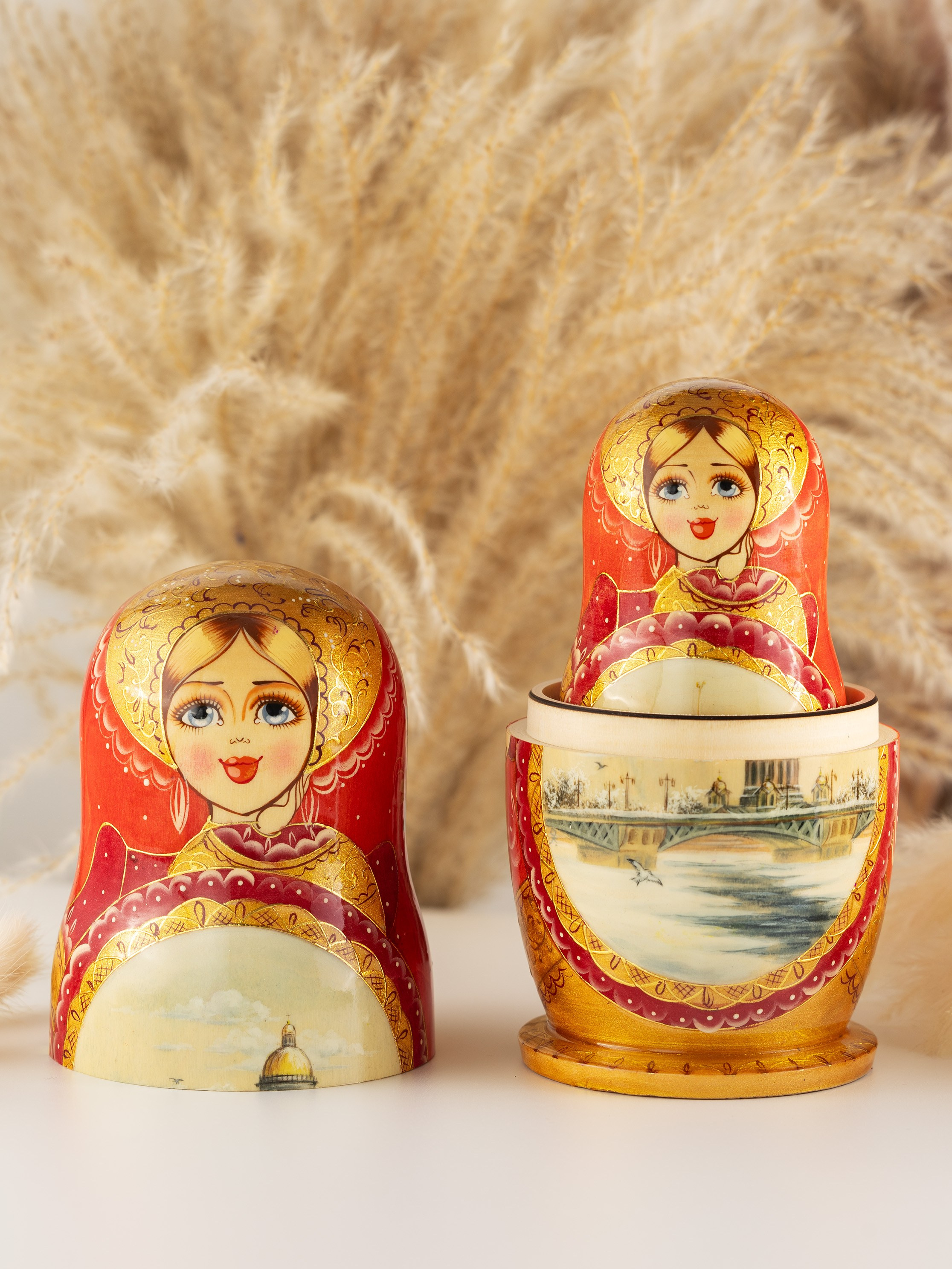 Предметная фотография матрешек. Фотостудия T-CUBE