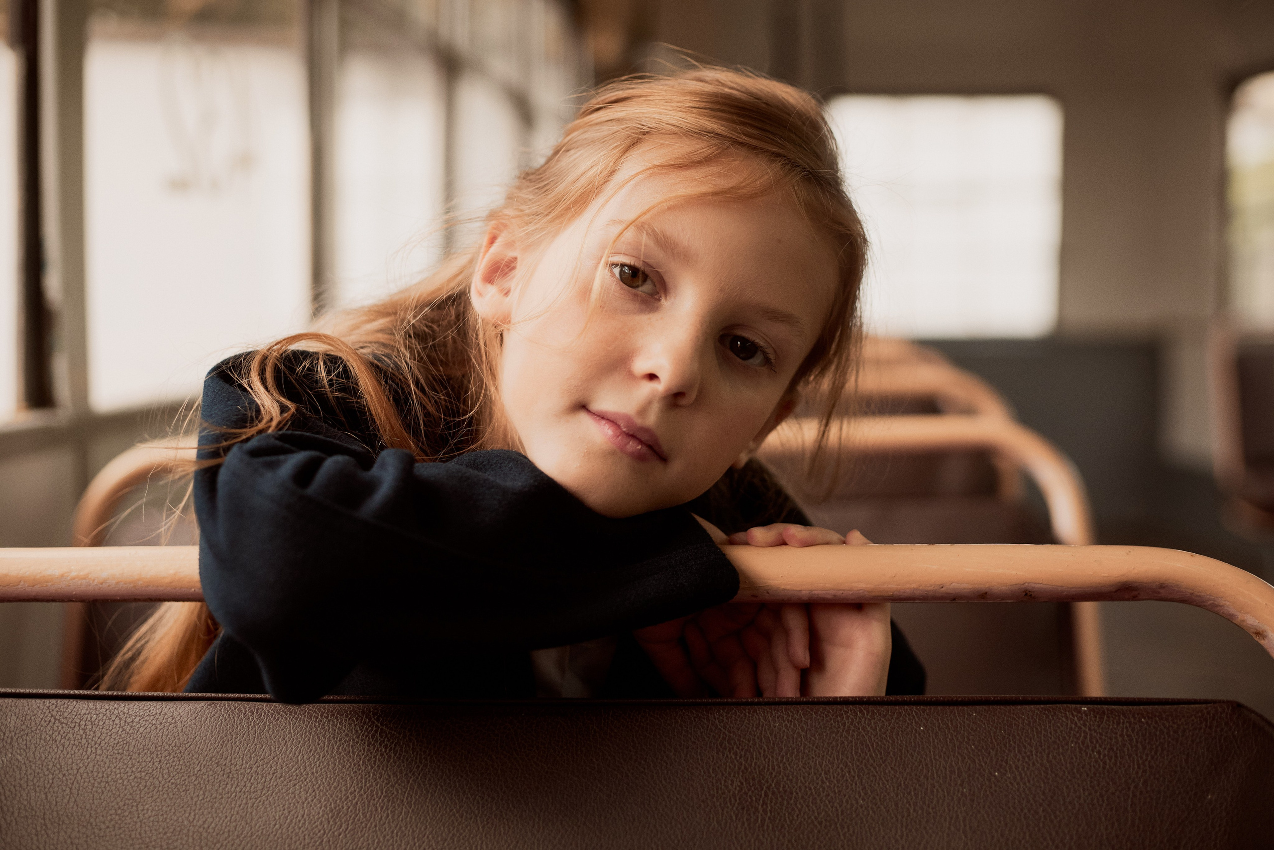 Творческая фотосессия в трамвае. Фотограф в Минске Алёна Дианина