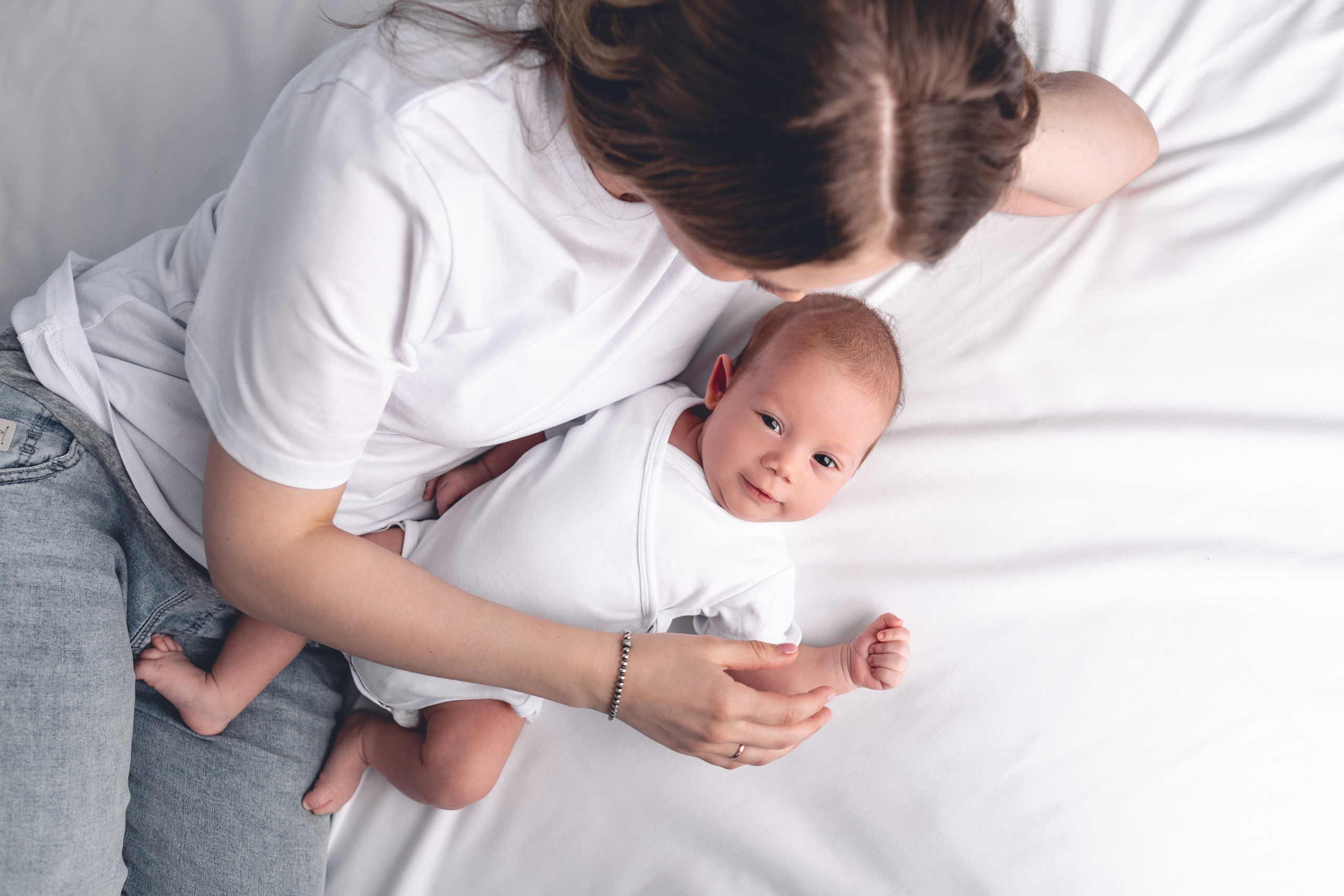 Фотосессия новорожденных в натуральном стиле (natural simple). Фотограф новорожденных в г. Барнаул Ренпенинг Катерина