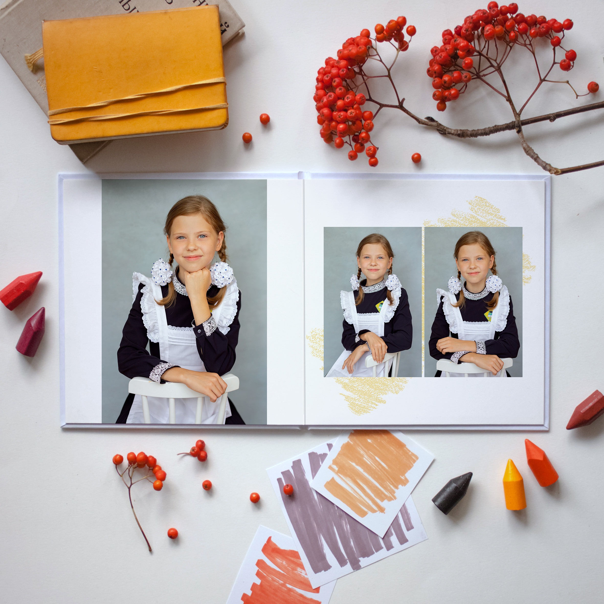 ЗОЛОТО. Фотокомпания «Алые паруса» выпускные альбомы Москва и МО