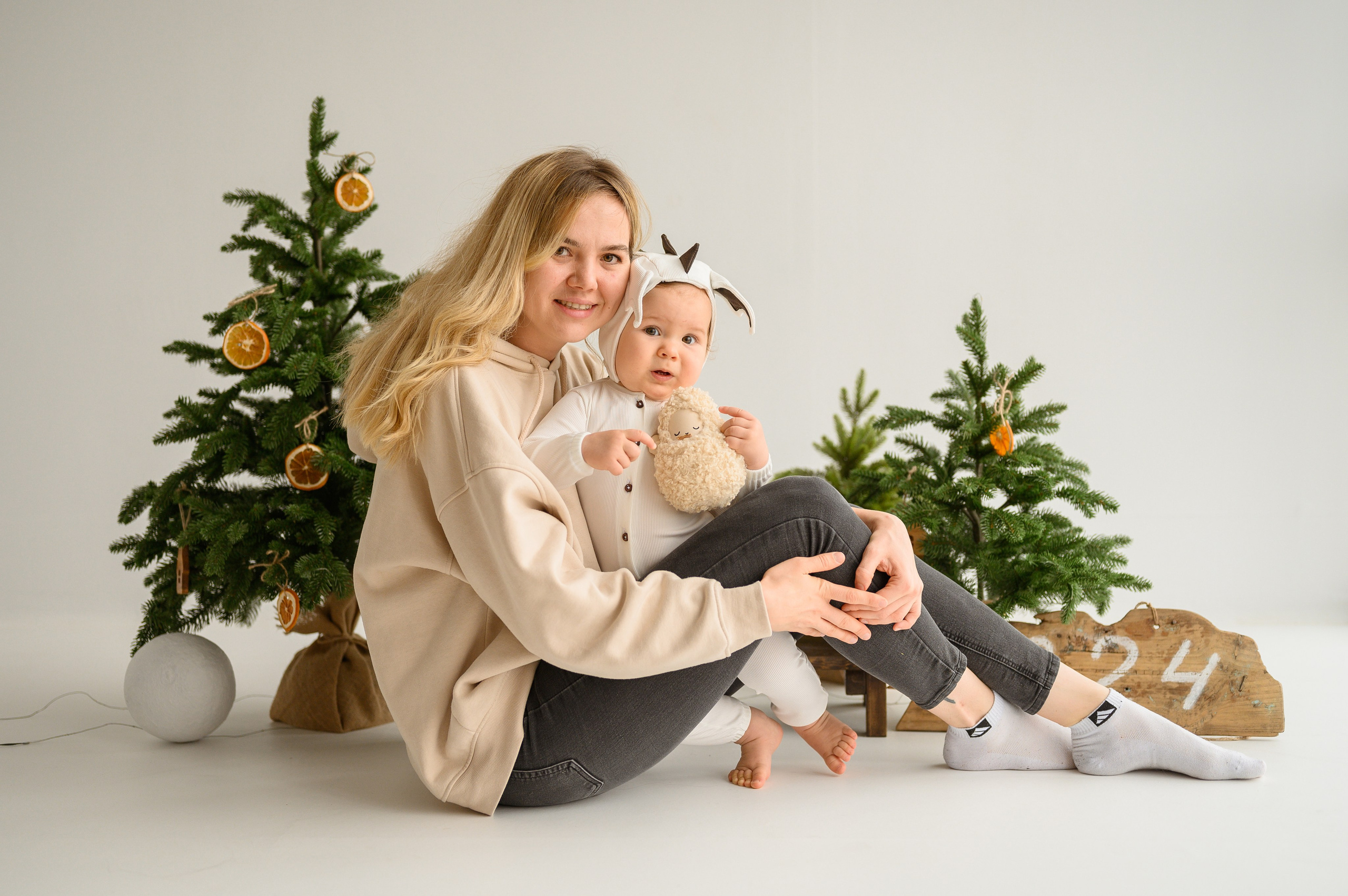 Евочка и НГ. Детский и семейный фотограф Ирина Гладких