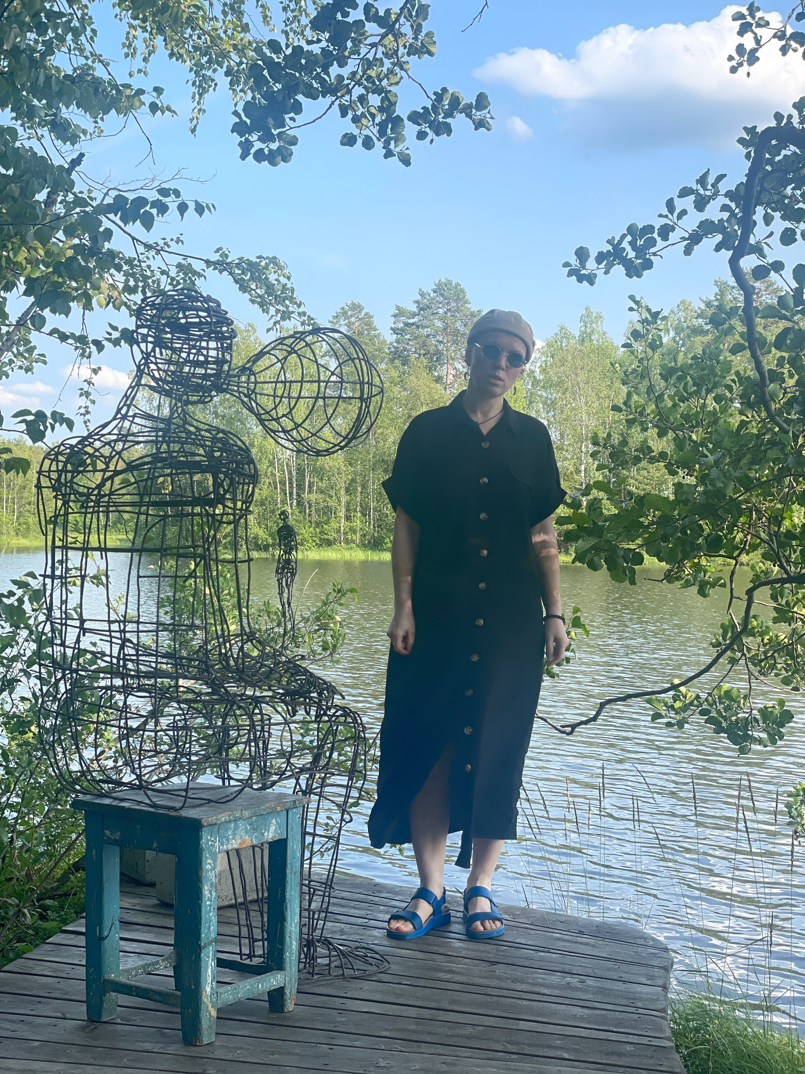 «Скажи по другому» / «Say it differently"_ 2021. Художник — скульптор Антонина Фатхуллина