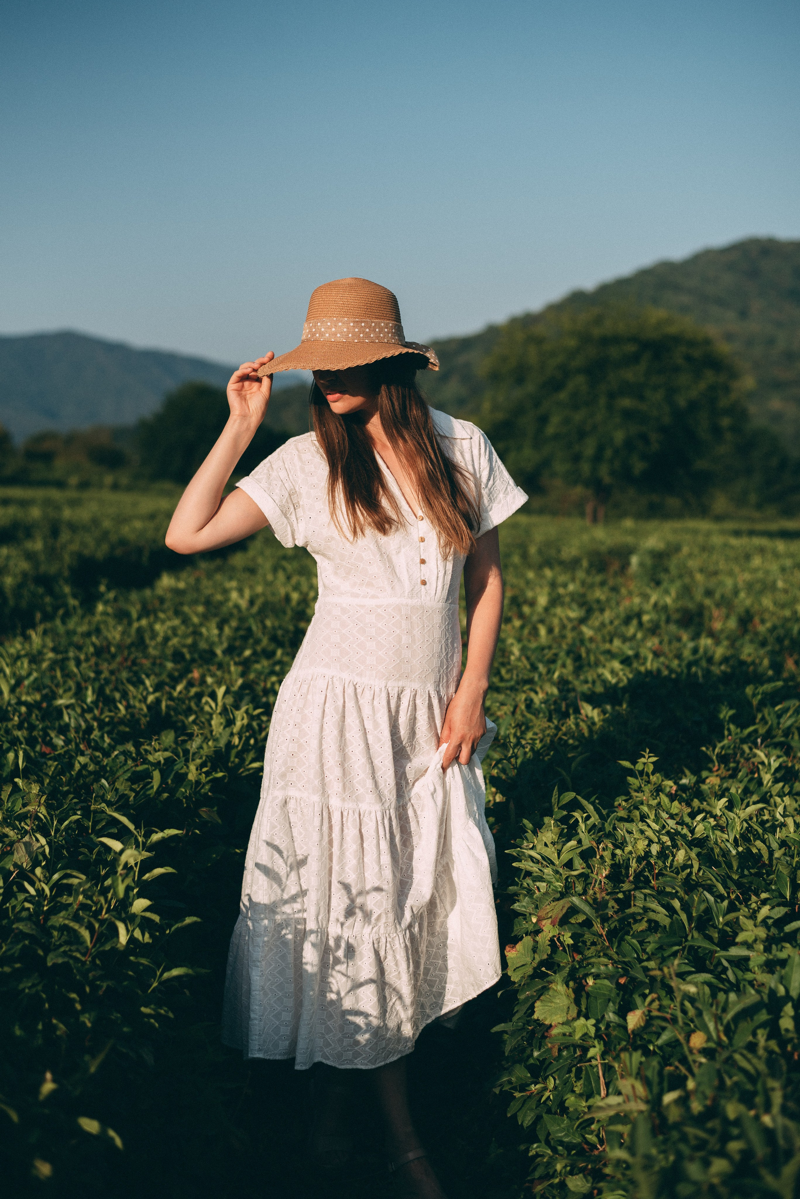 Фотосъемки в горах на чайных плантациях Сочи. Фотограф в Сочи — Маргарита Поганова