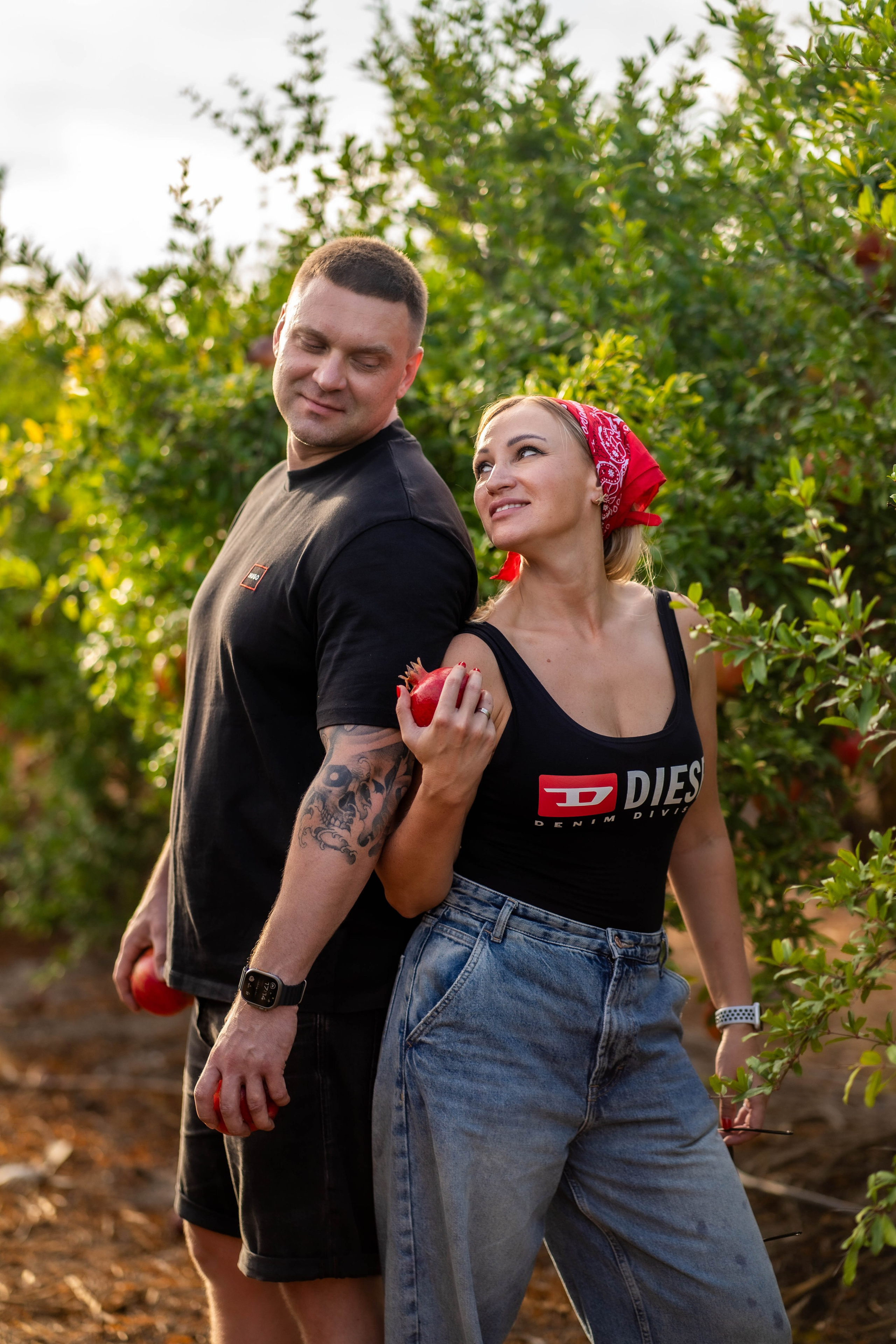 Гранатовый Сад Семья Ирины. Семейный и детский фотограф в Израиле и Москве Дорошок Надя