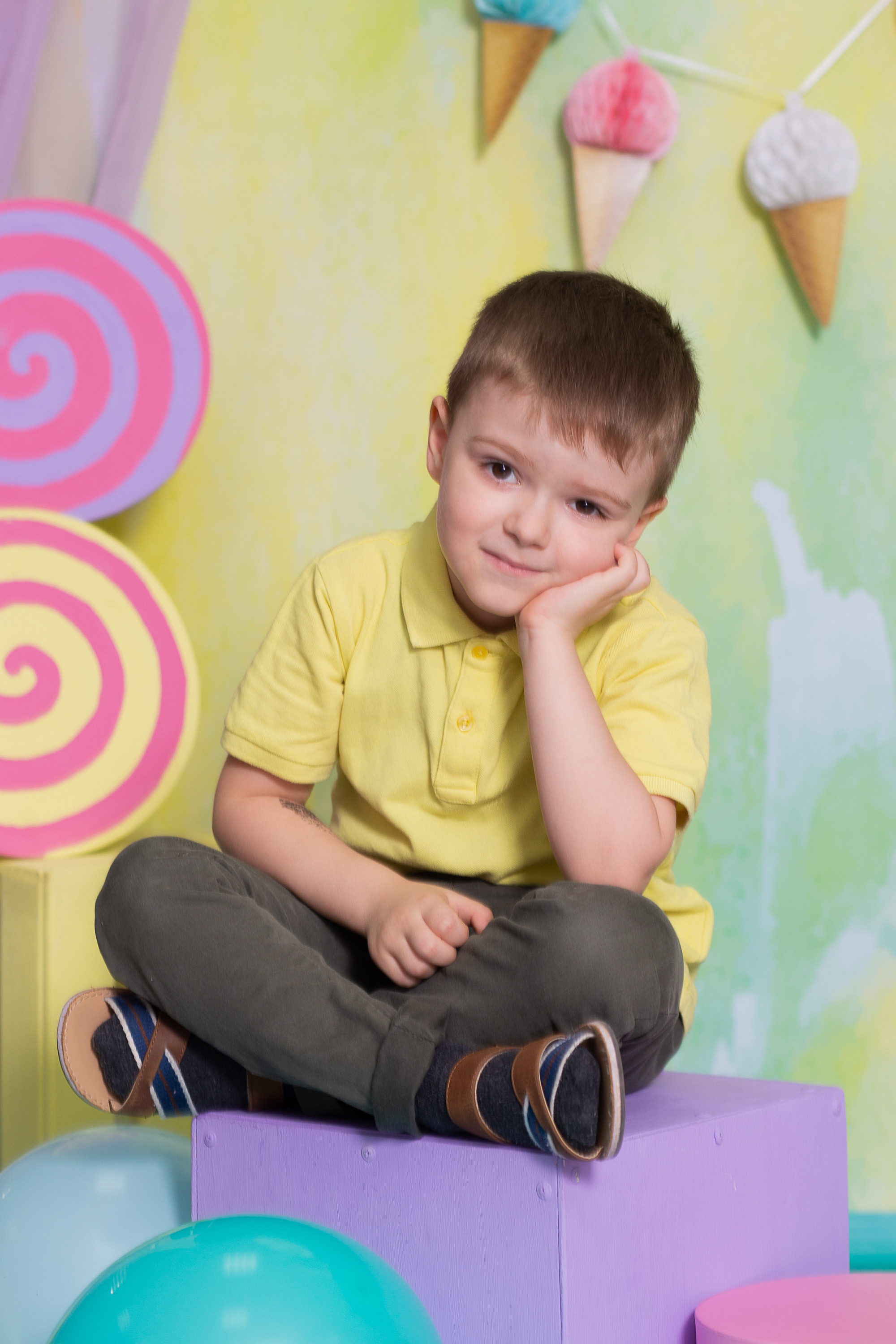 Мини фотосессия в детском саду. Студия выпускных альбомов Остров