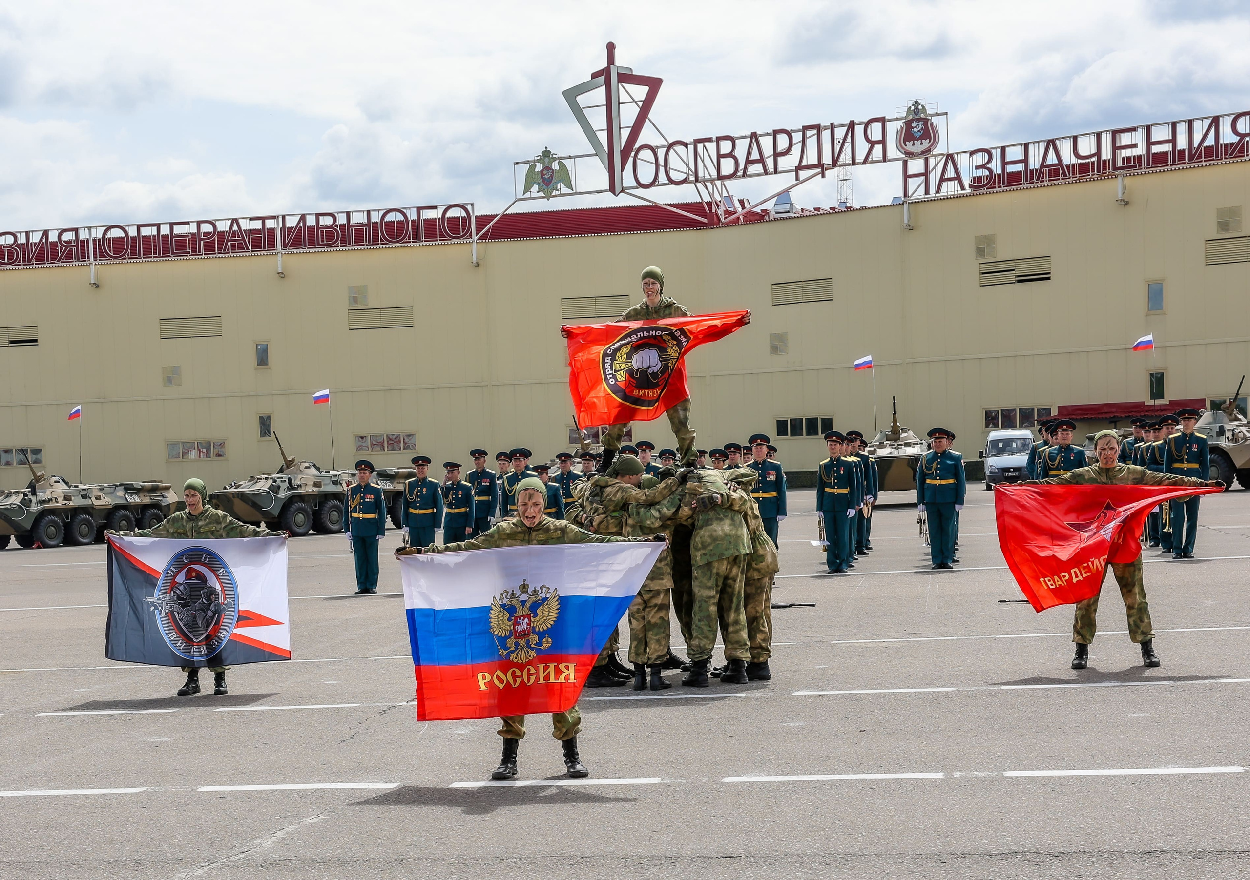 102 года дивизии Дзержинского в Балашихе — фоторепортаж с торжественных мероприятий