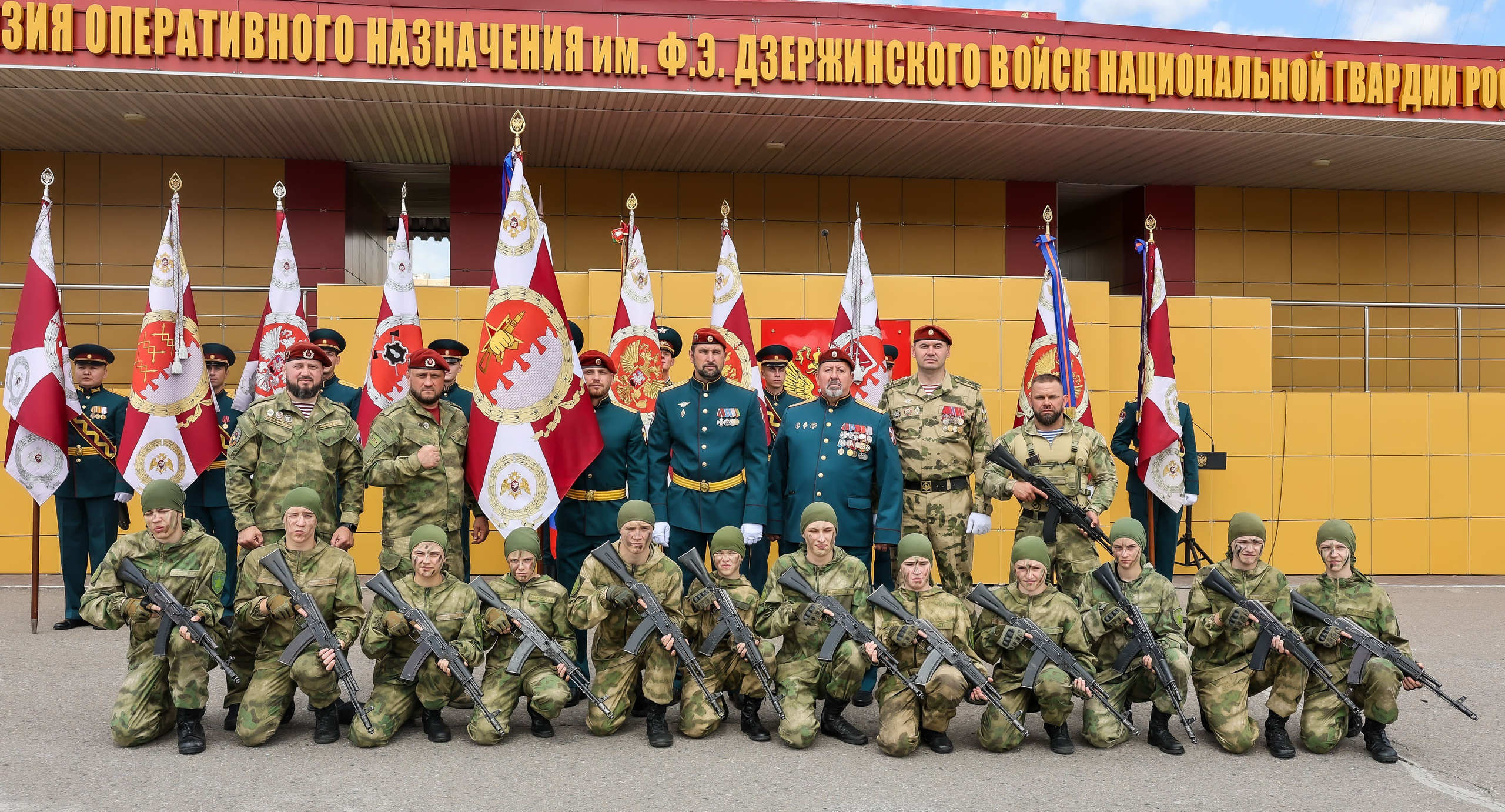 102 года дивизии Дзержинского в Балашихе — фоторепортаж с торжественных мероприятий