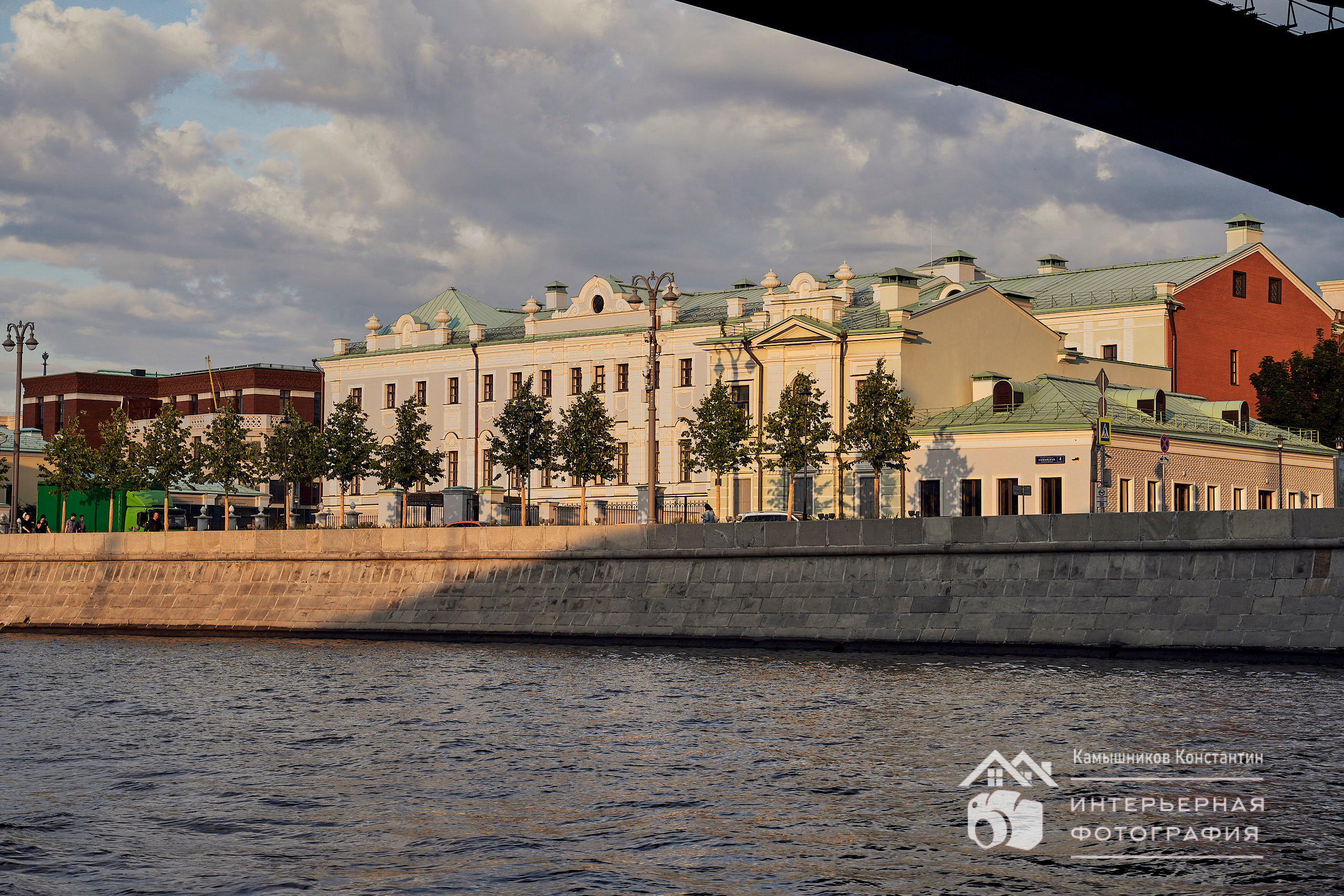 Архитектурная фотография МФК на Софийской набережной