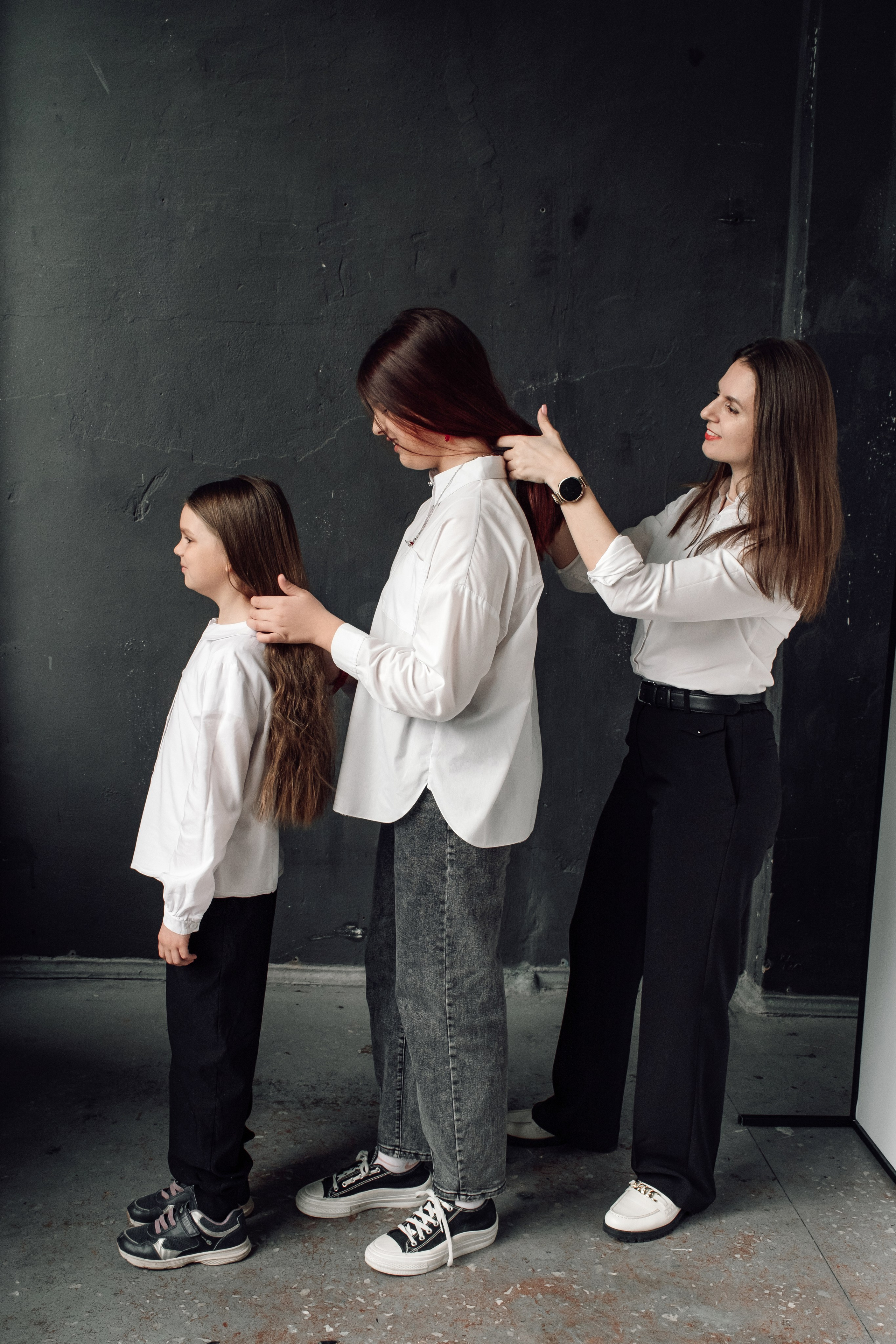 Семейная съёмка Света с дочками. Фотограф и видеограф Анна Жагорина