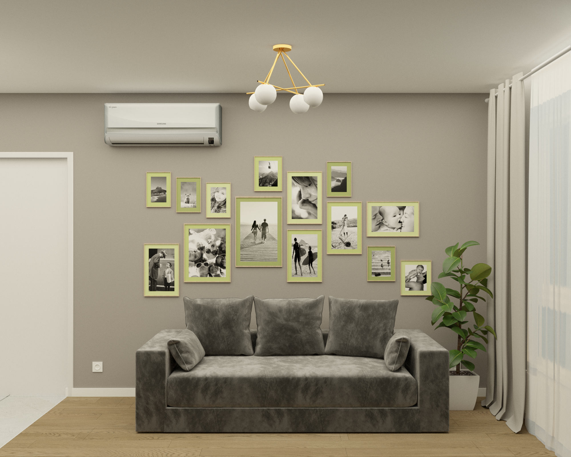 Дизайн-проект фото-стены гостиной. Обо мне