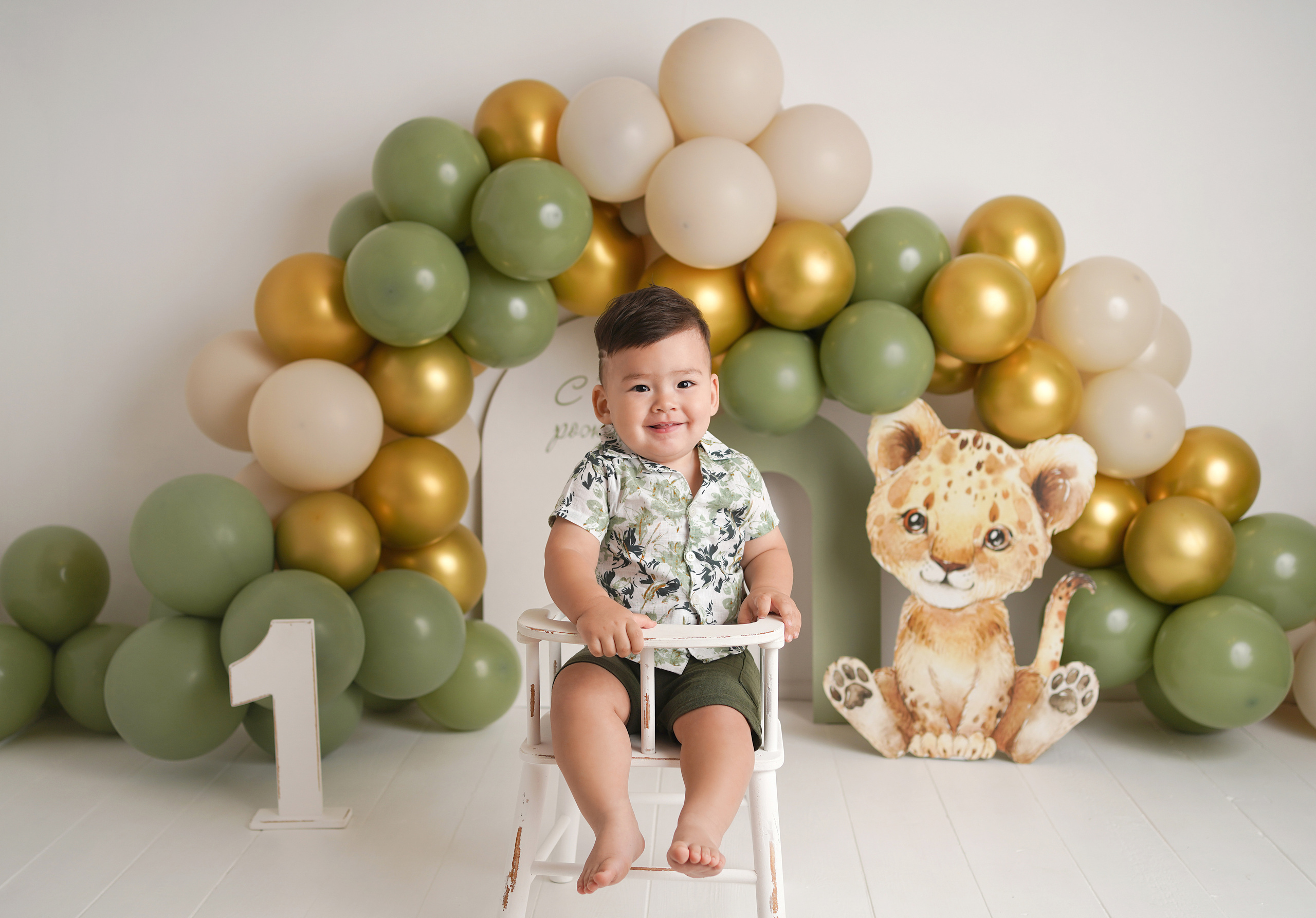 Детская фотосессия Первый год Саида. Детский фотограф и фотограф новорожденных в Калининград Оксана Иваний