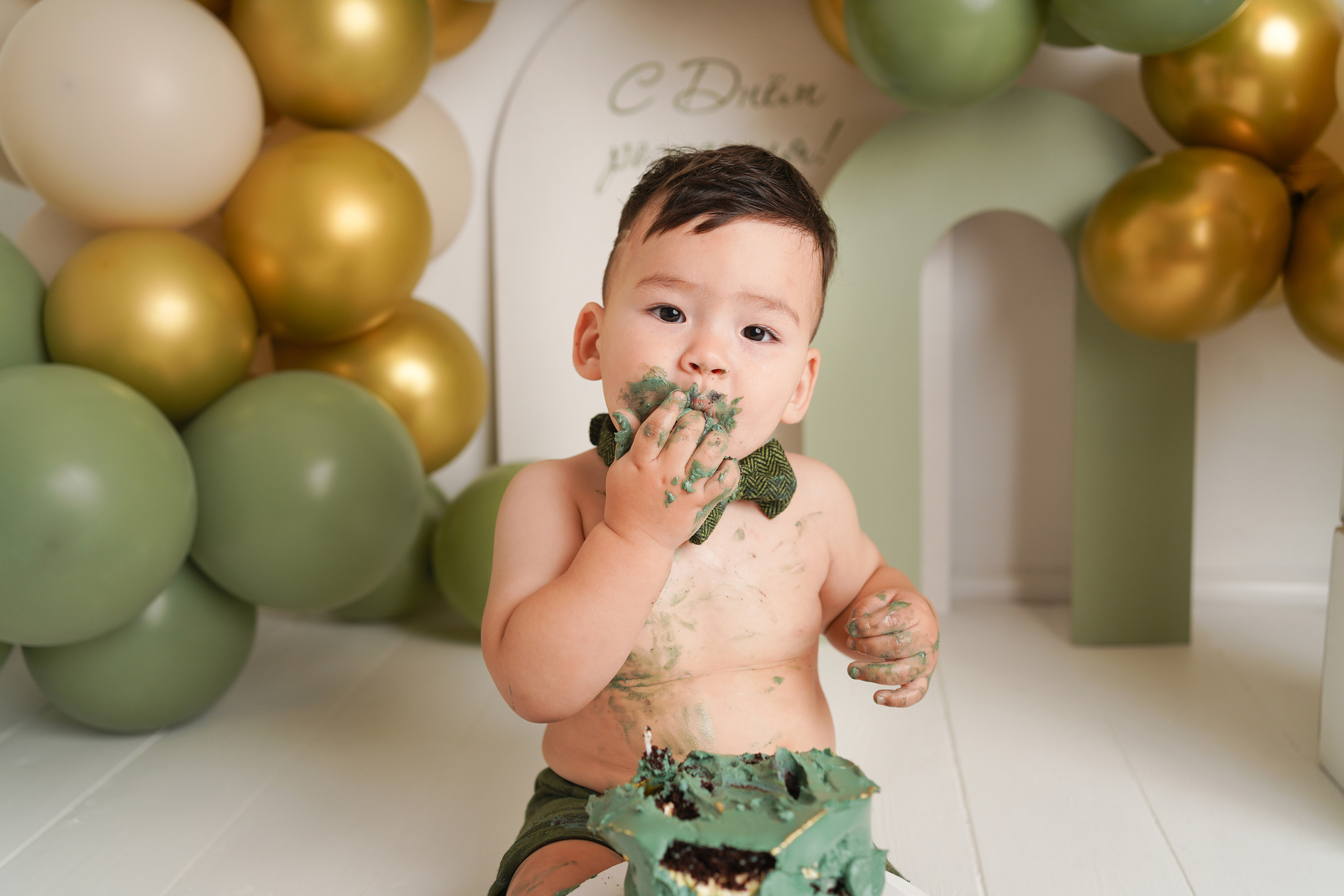 Детская фотосессия Первый год Саида. Детский фотограф и фотограф новорожденных в Калининград Оксана Иваний