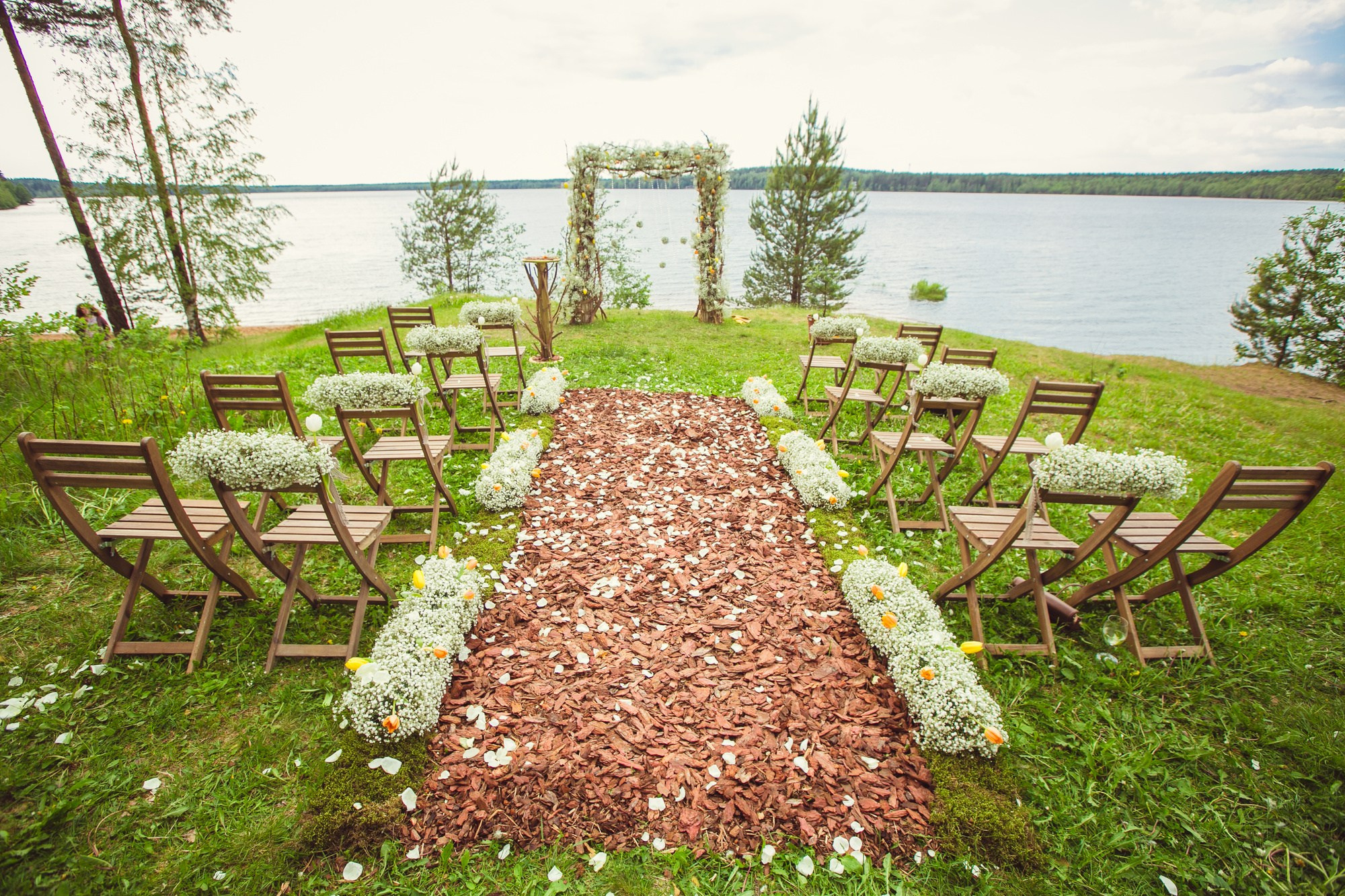 Свадьба в стиле «Рустик». Семейный, портретный и свадебный фотограф в Санкт-Петербурге и Москве