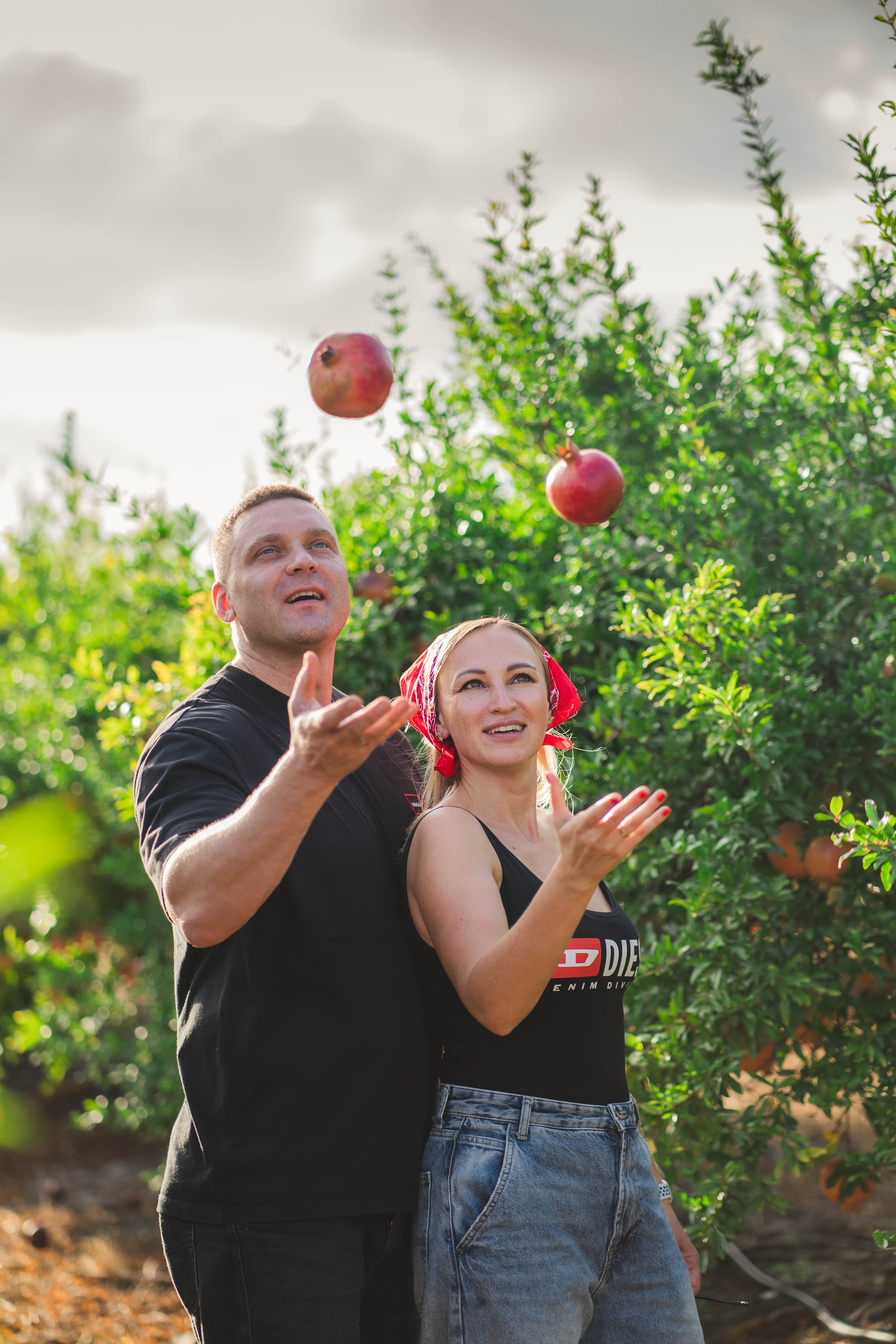 Гранатовый Сад Семья Ирины. Семейный и детский фотограф в Израиле и Москве Дорошок Надя