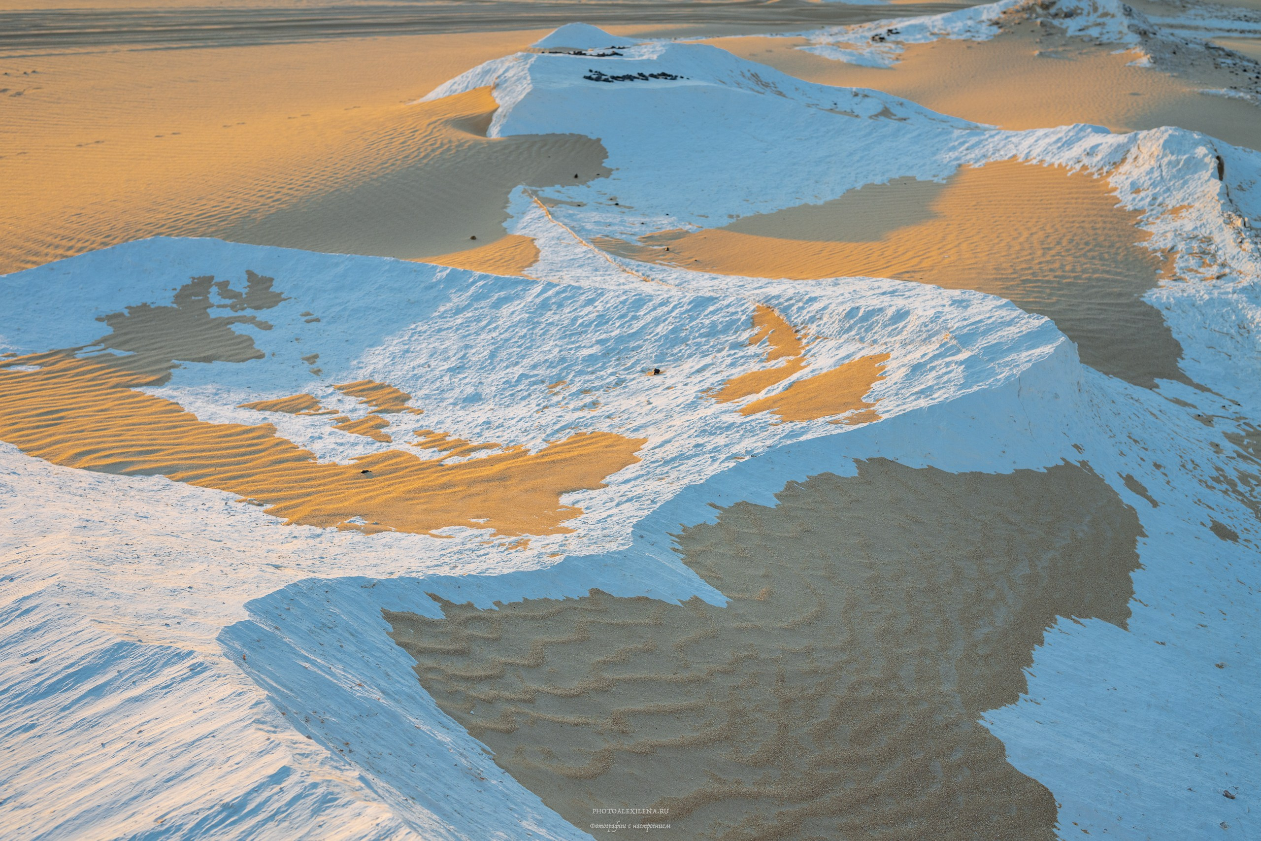Пустыня чёрная, пустыня белая. Авторские стильные фотокартины