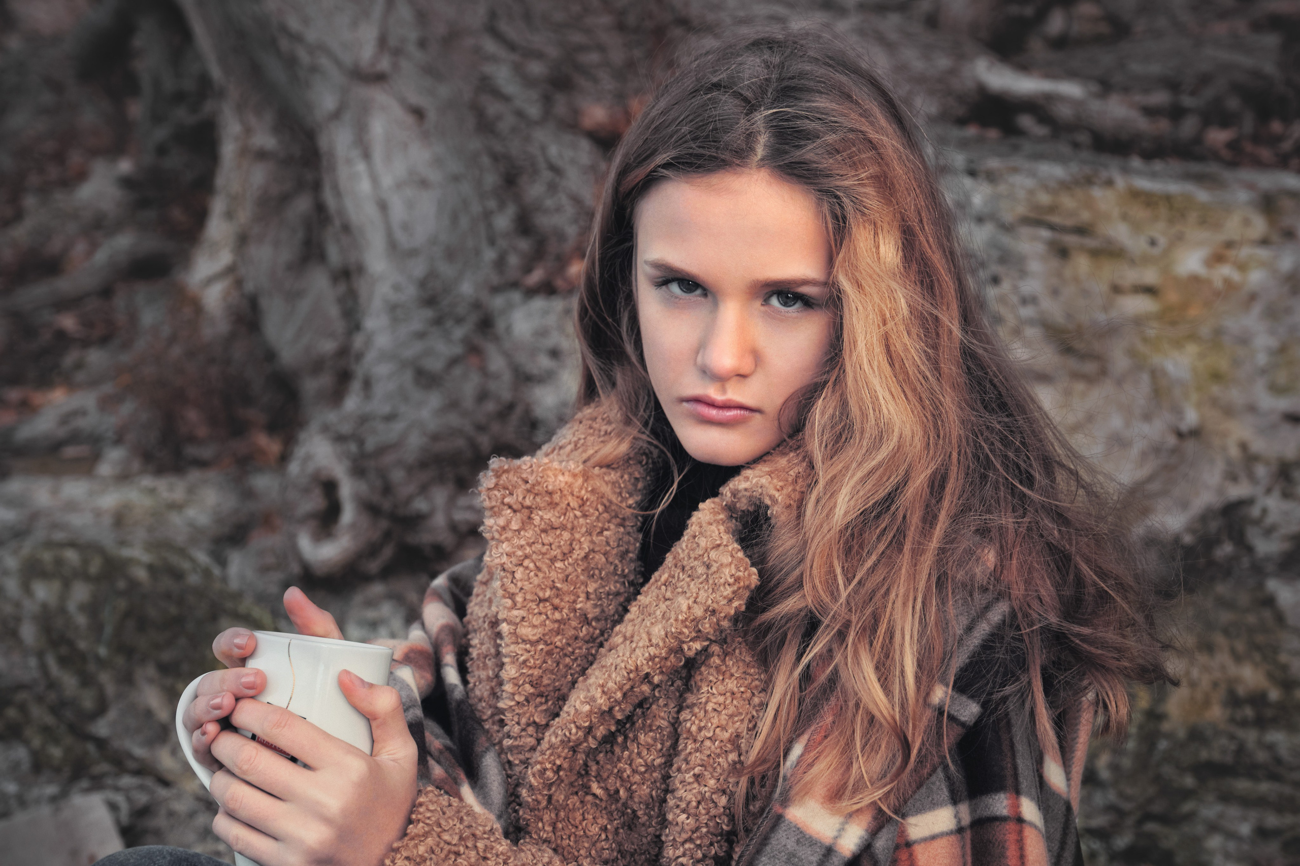 Фотосессия девушки в Самаре с макияжем и одеждой