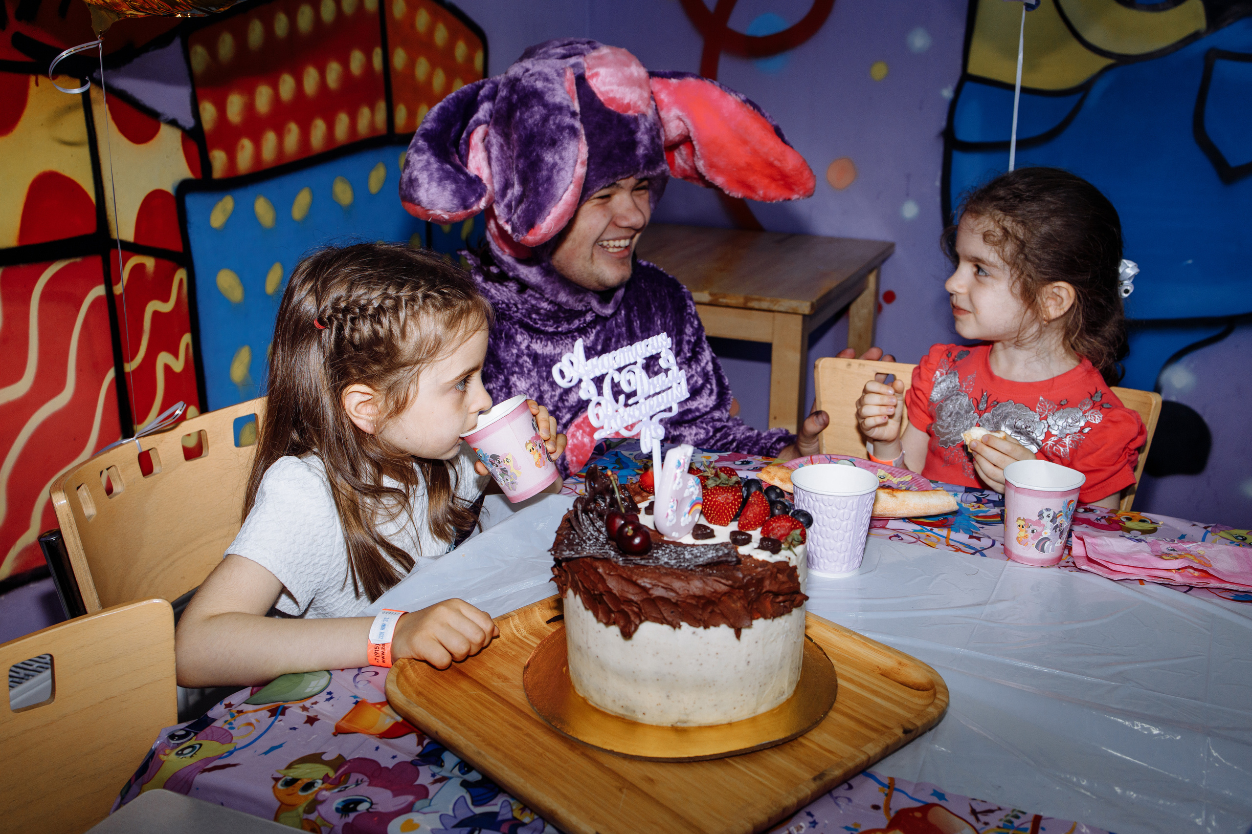 Весёлый день рождения Настеньки. Анна Самохина. Фотограф. Москва