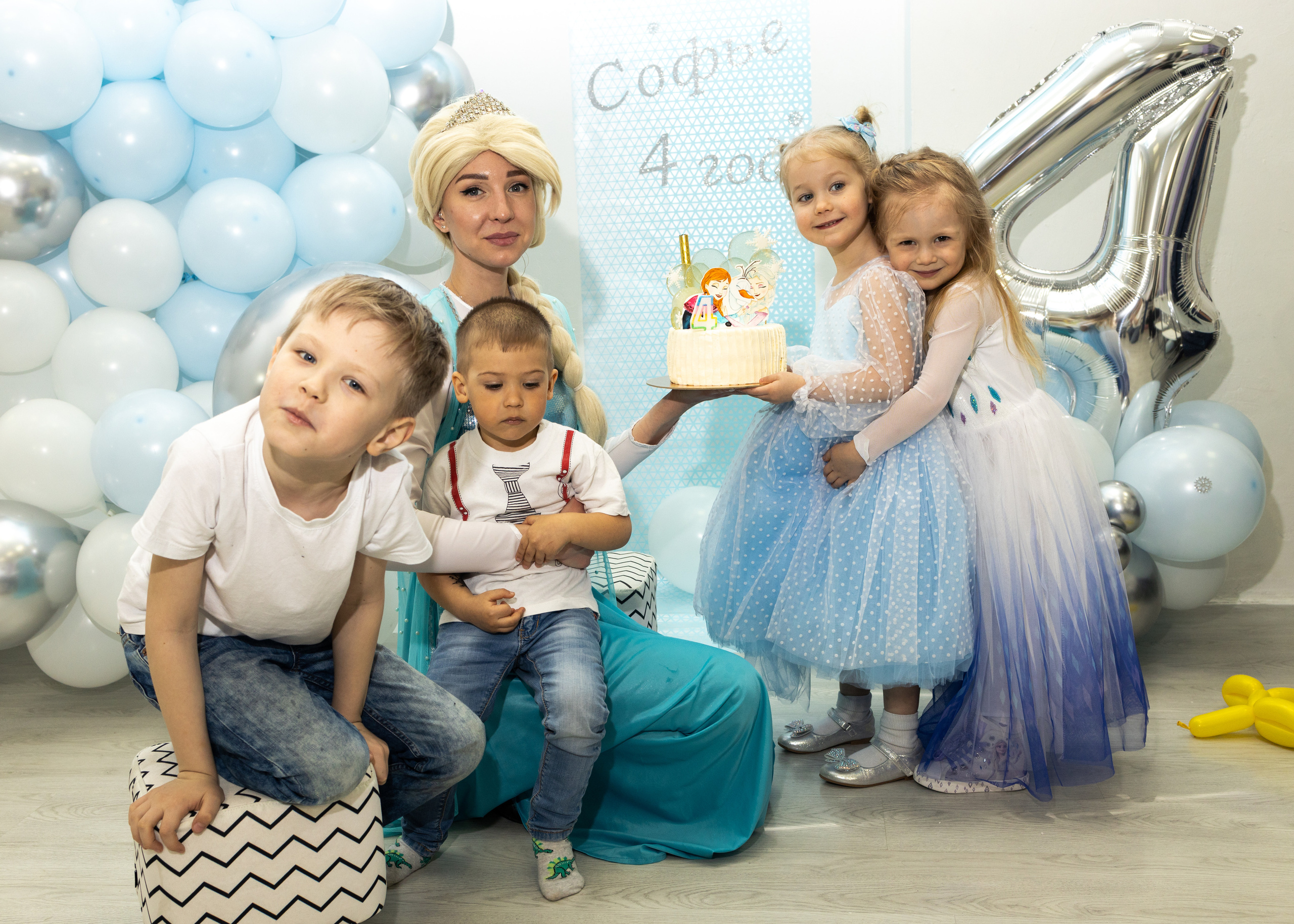 Софье 4 года! День рождения. Анна Самохина. Фотограф. Москва