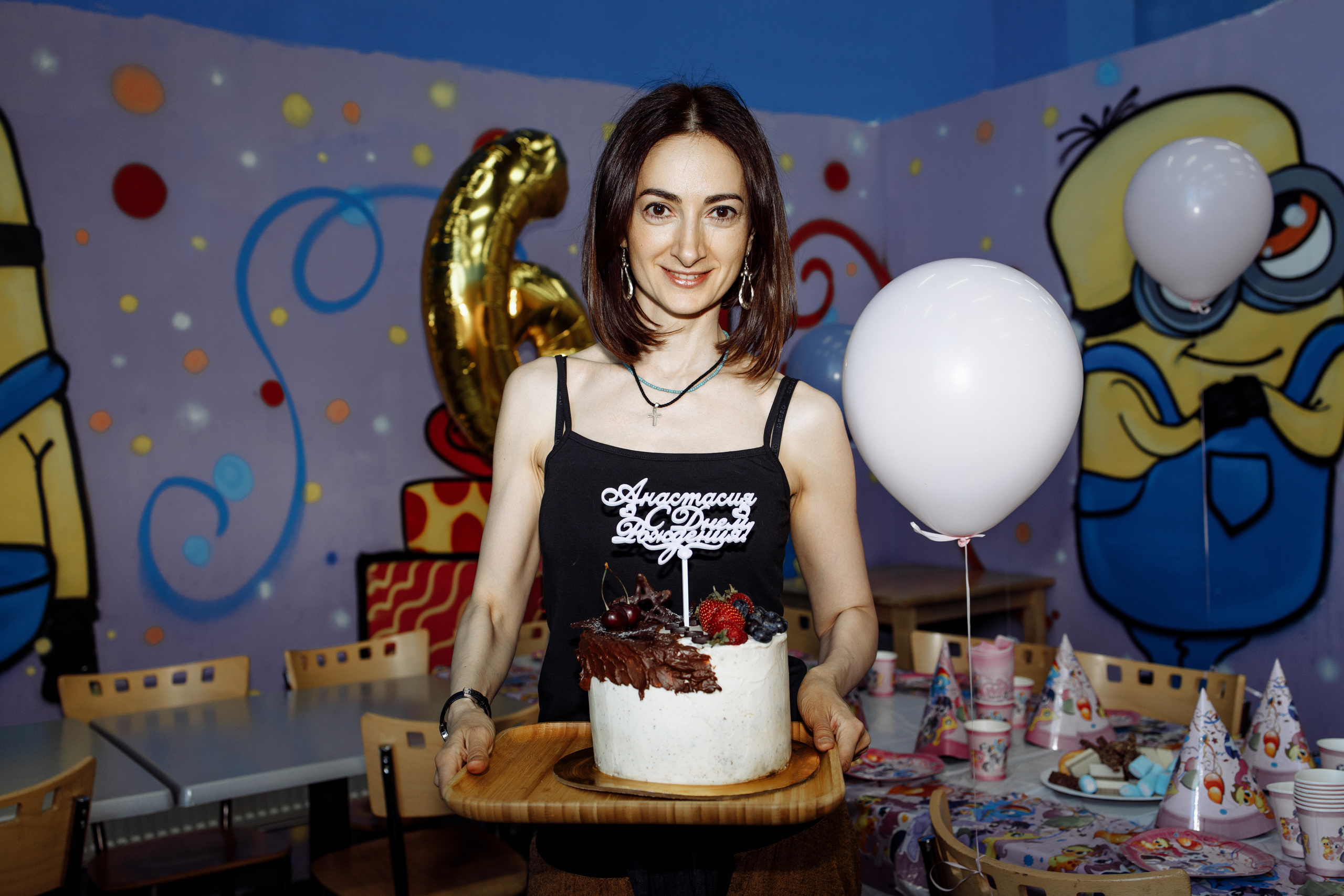 Весёлый день рождения Настеньки. Анна Самохина. Фотограф. Москва