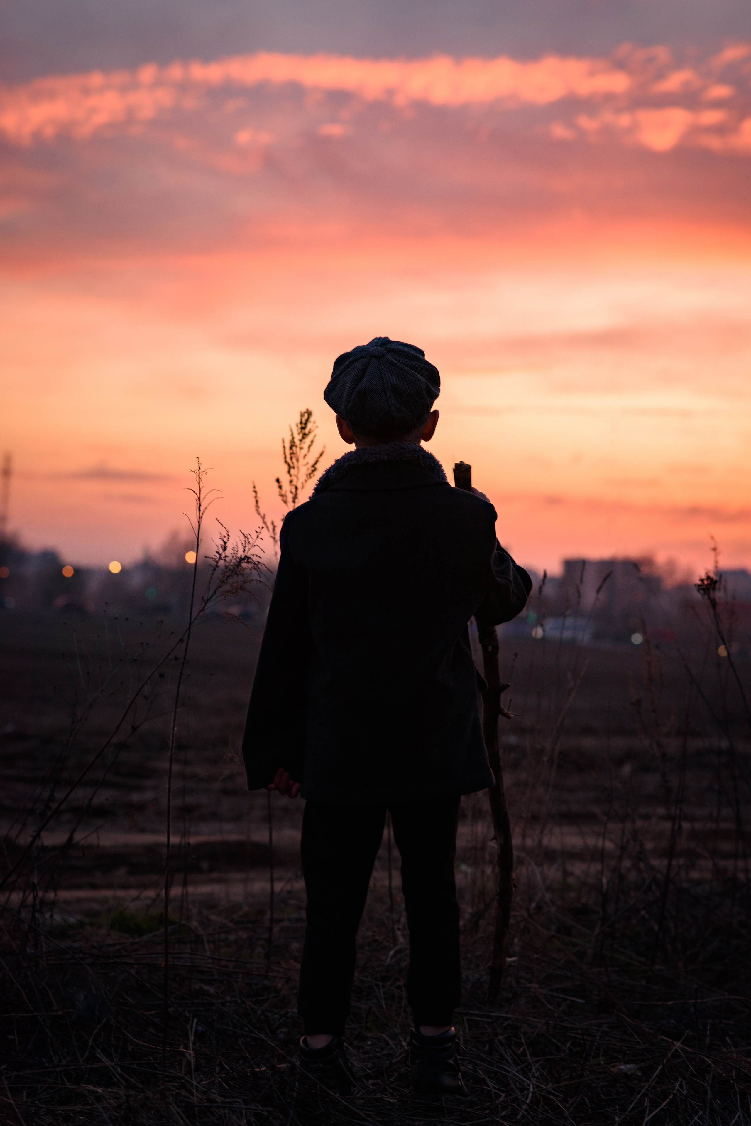 Юный Гаврош в поле. Анна Боровикова, фотограф Пушкино