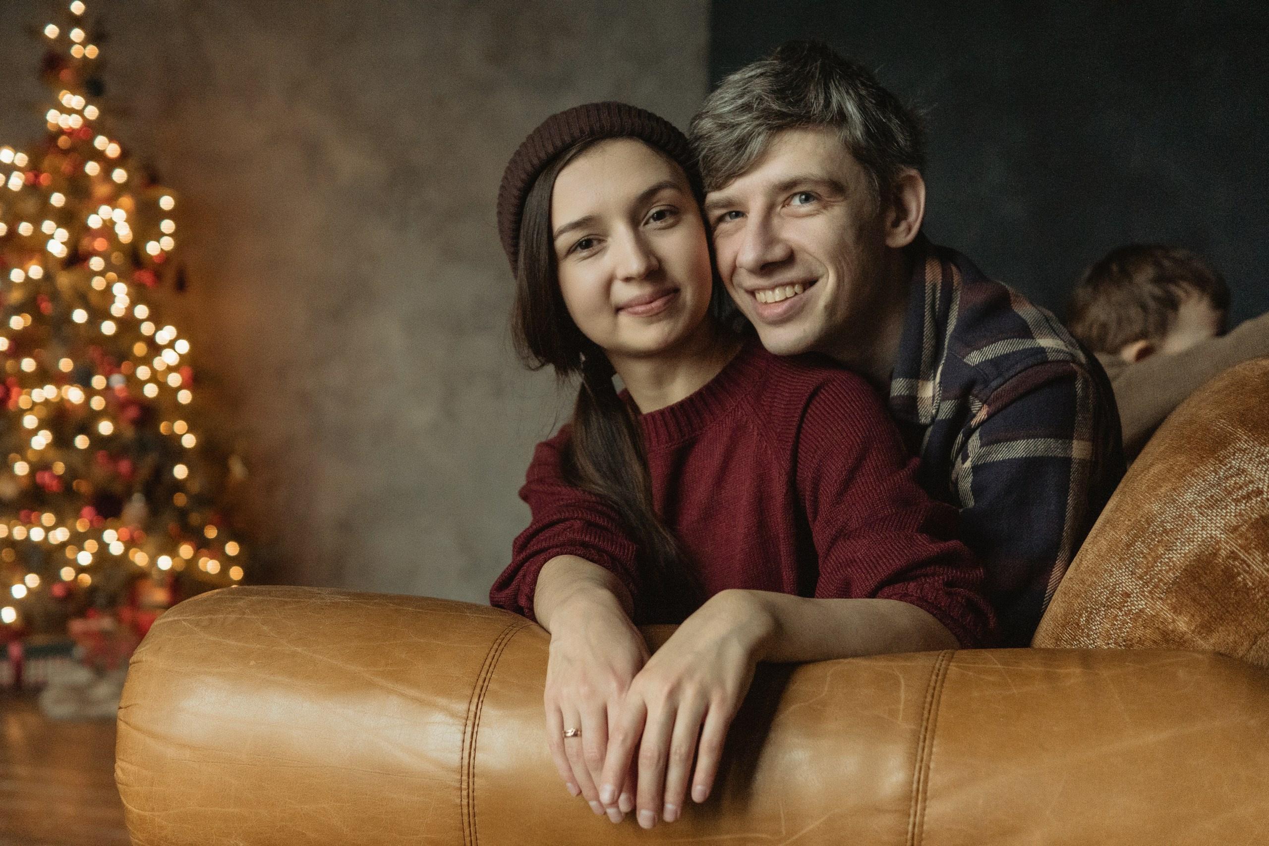 Новогодняя съемка в Мимике. Портретный и семейный фотограф в Санкт-Петербурге Чугунова Анастасия