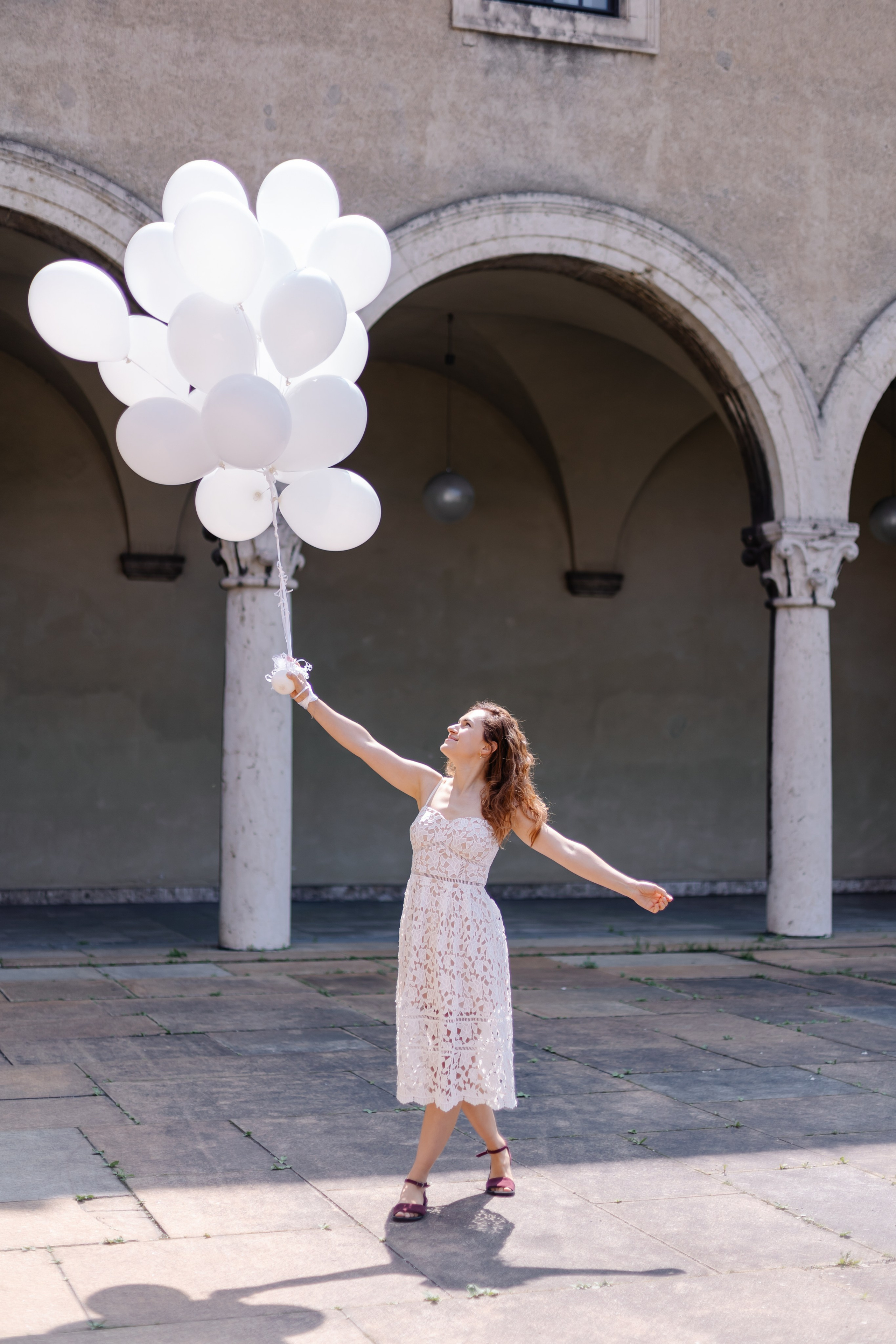 Летняя романтика в центре Мюнхена. Семейный фотограф в Мюнхене Даша Антипина