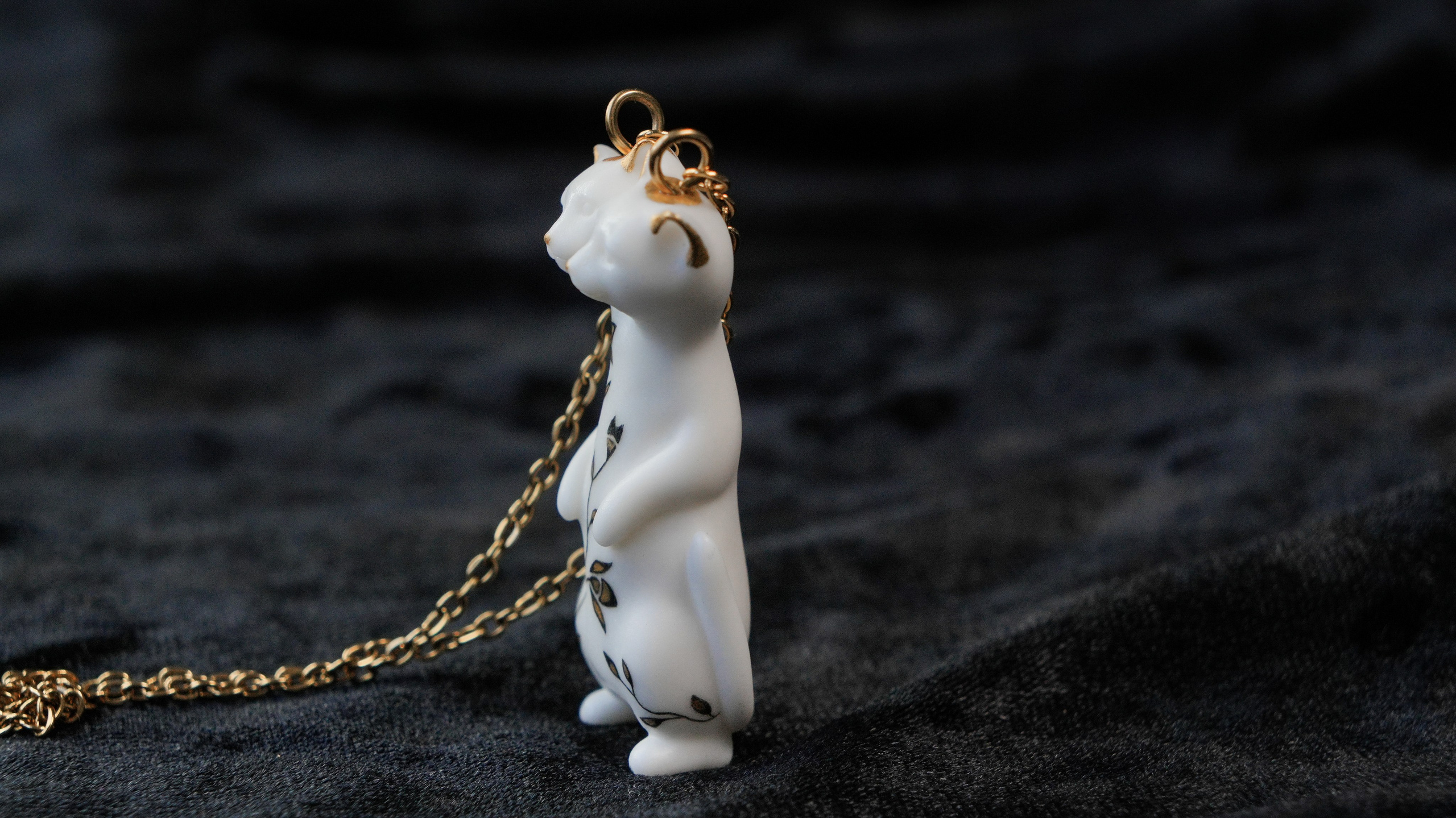 Кот двухголовый 15 000 руб. Авторские Шарнирные куклы и украшения из фарфора Алексаны Лавринчук