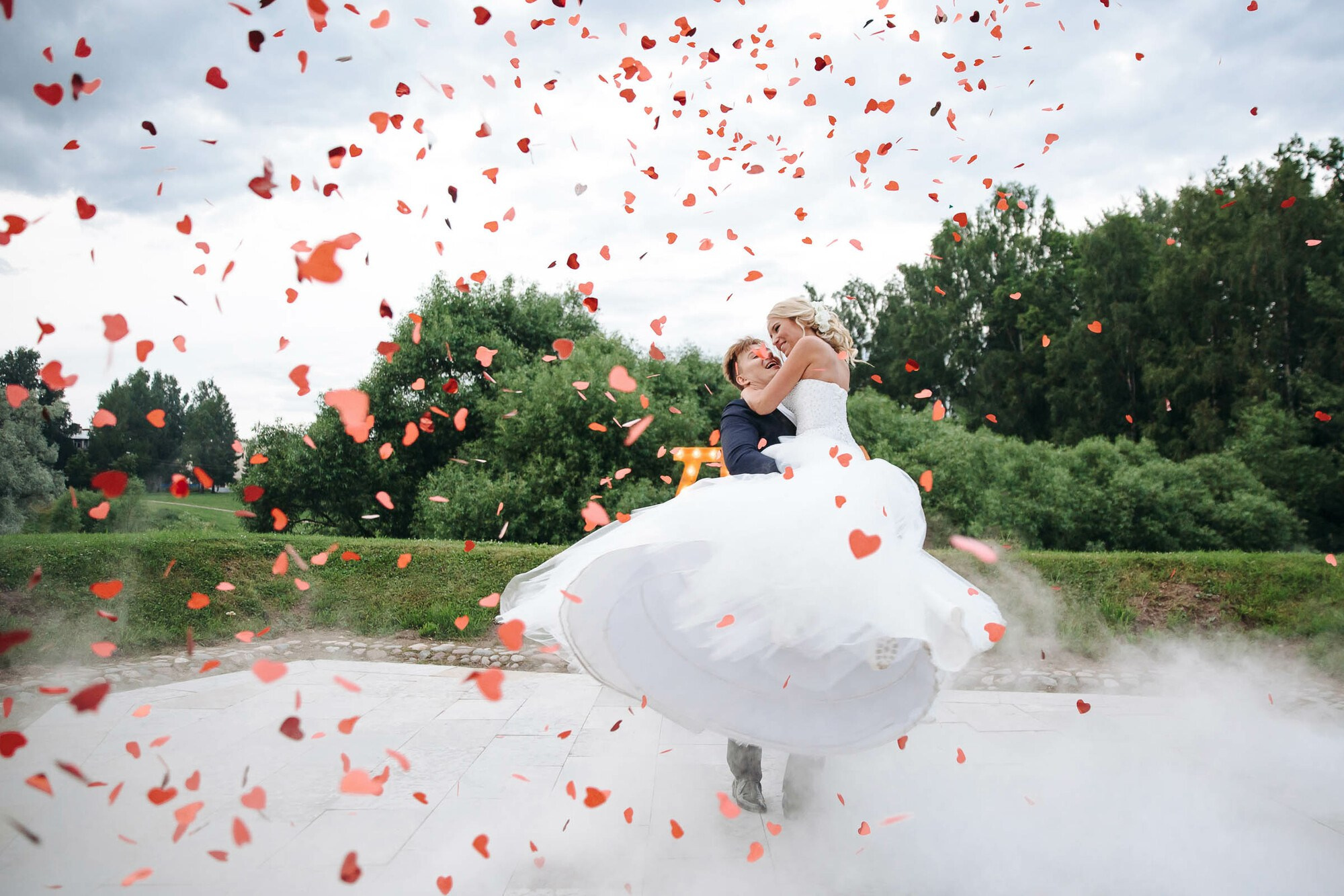 Стильная свадьба в крепости БИП. Свадебный фотограф в Санкт-Петербурге и Москве Андрей Нестеров
