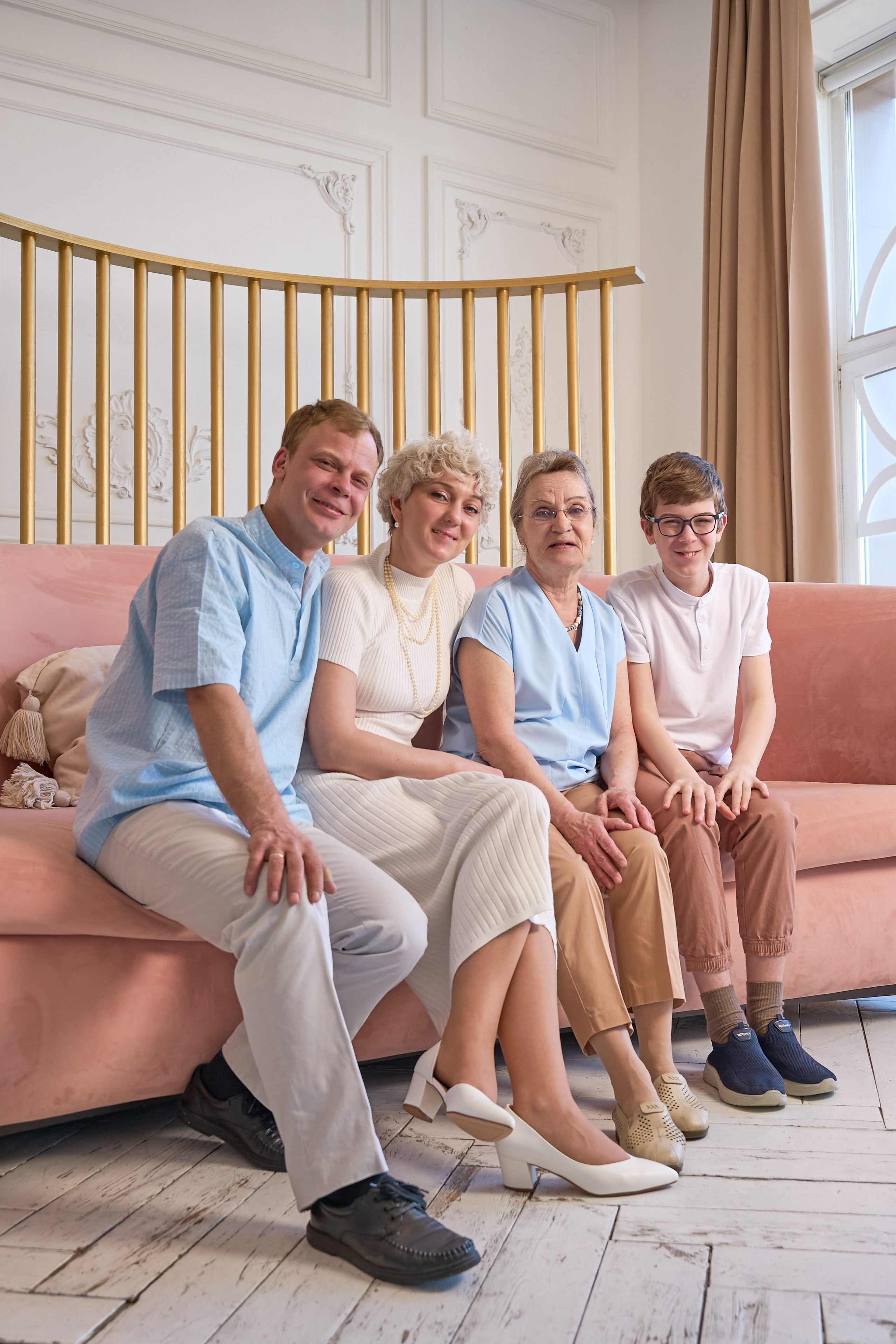 Фотосессия в светлой студии в Москве