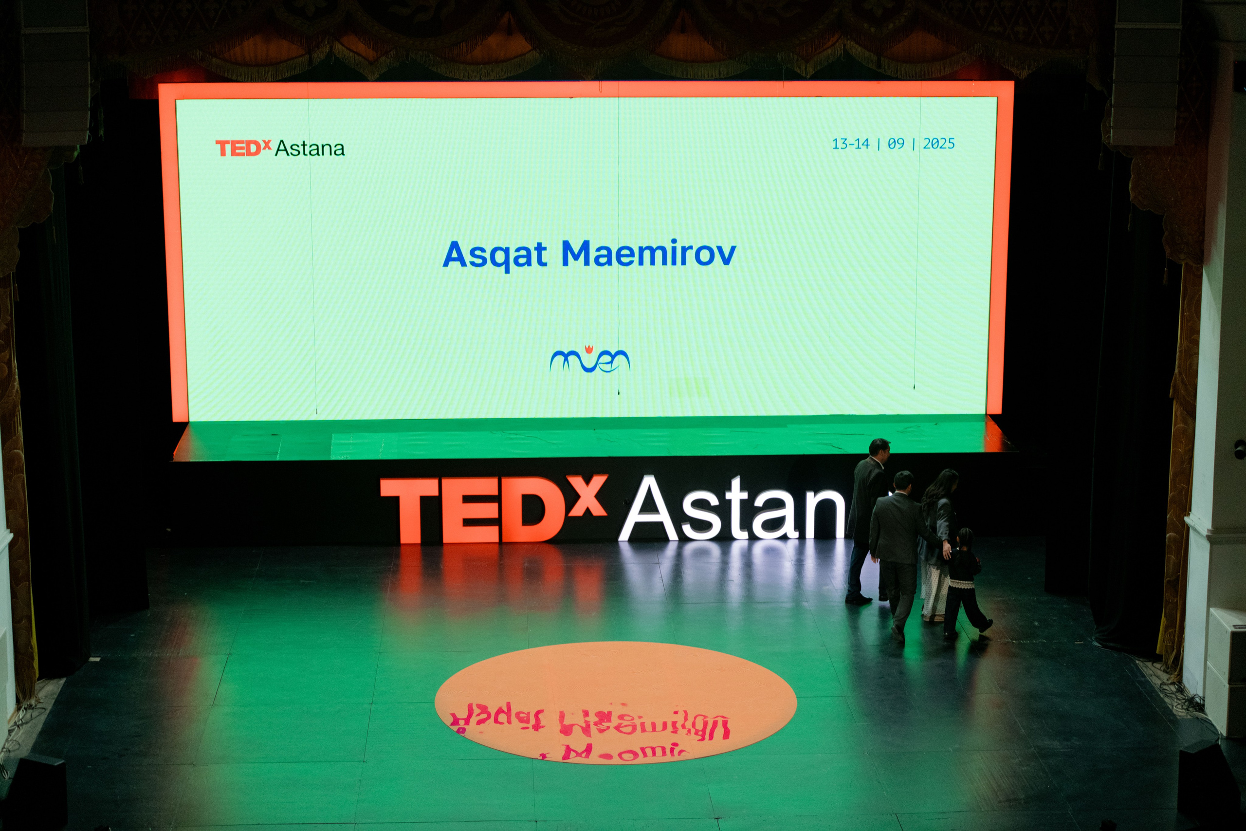 TEDxASTANA. OSPAN ALI photographer