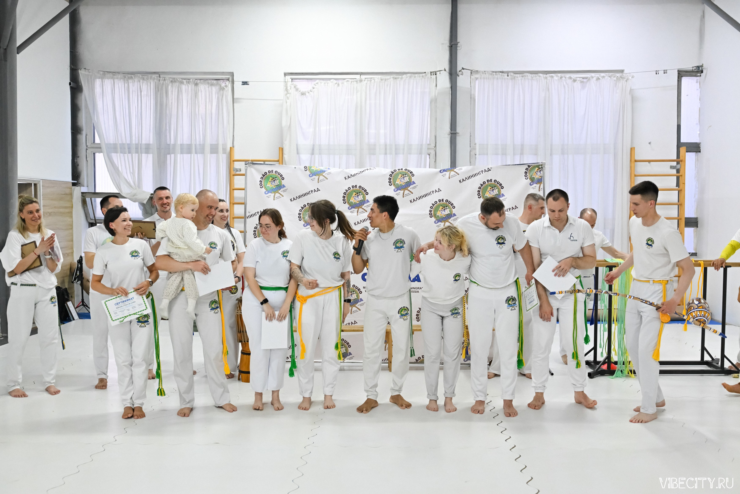 Capoeira: 4-е batizado e Troca de cordao. VIBECITY.RU Вайб Сити Ру Фоторепортажи Фотоотчеты Калининград