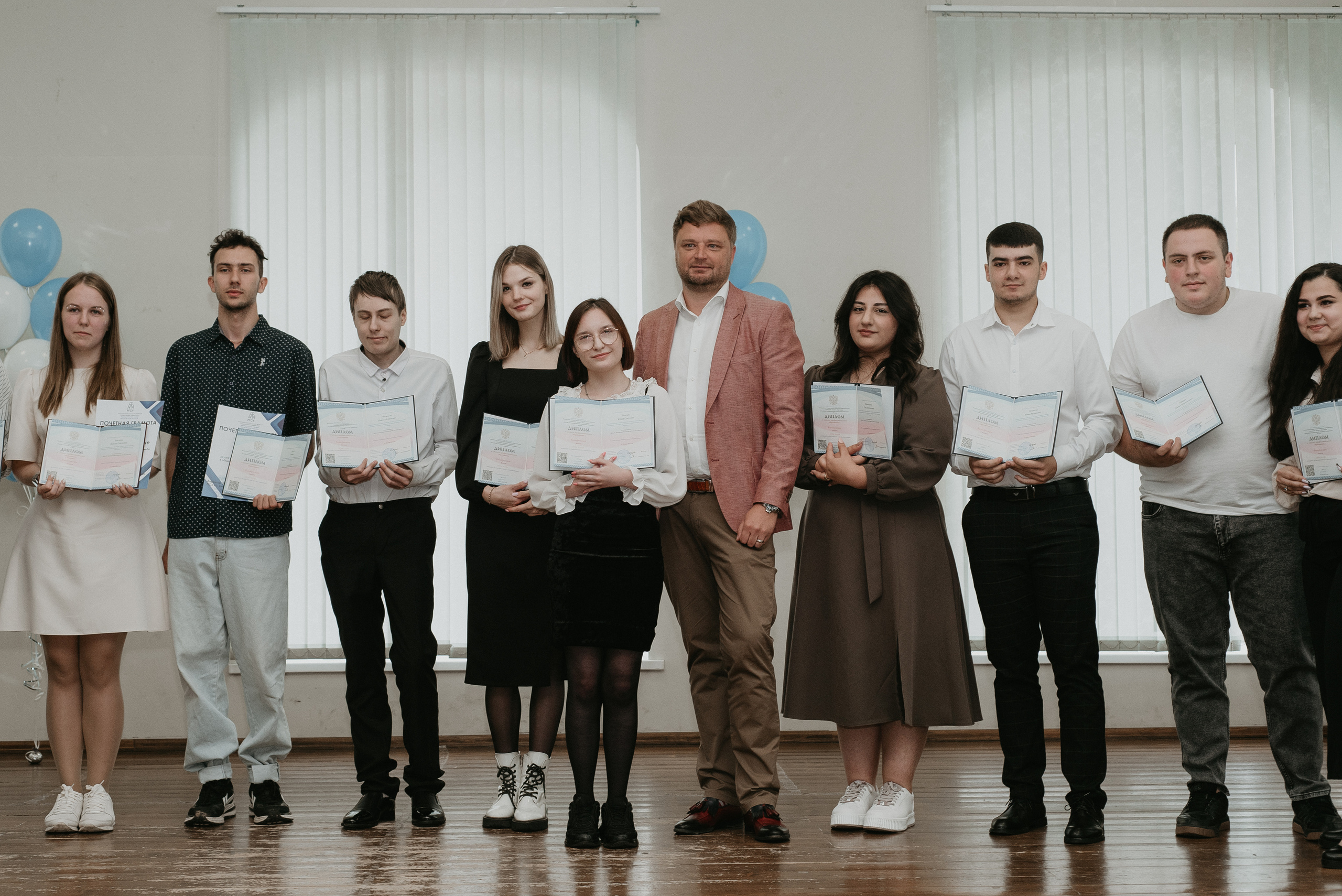 Вручение диплома в филиале РГСУ. Главная