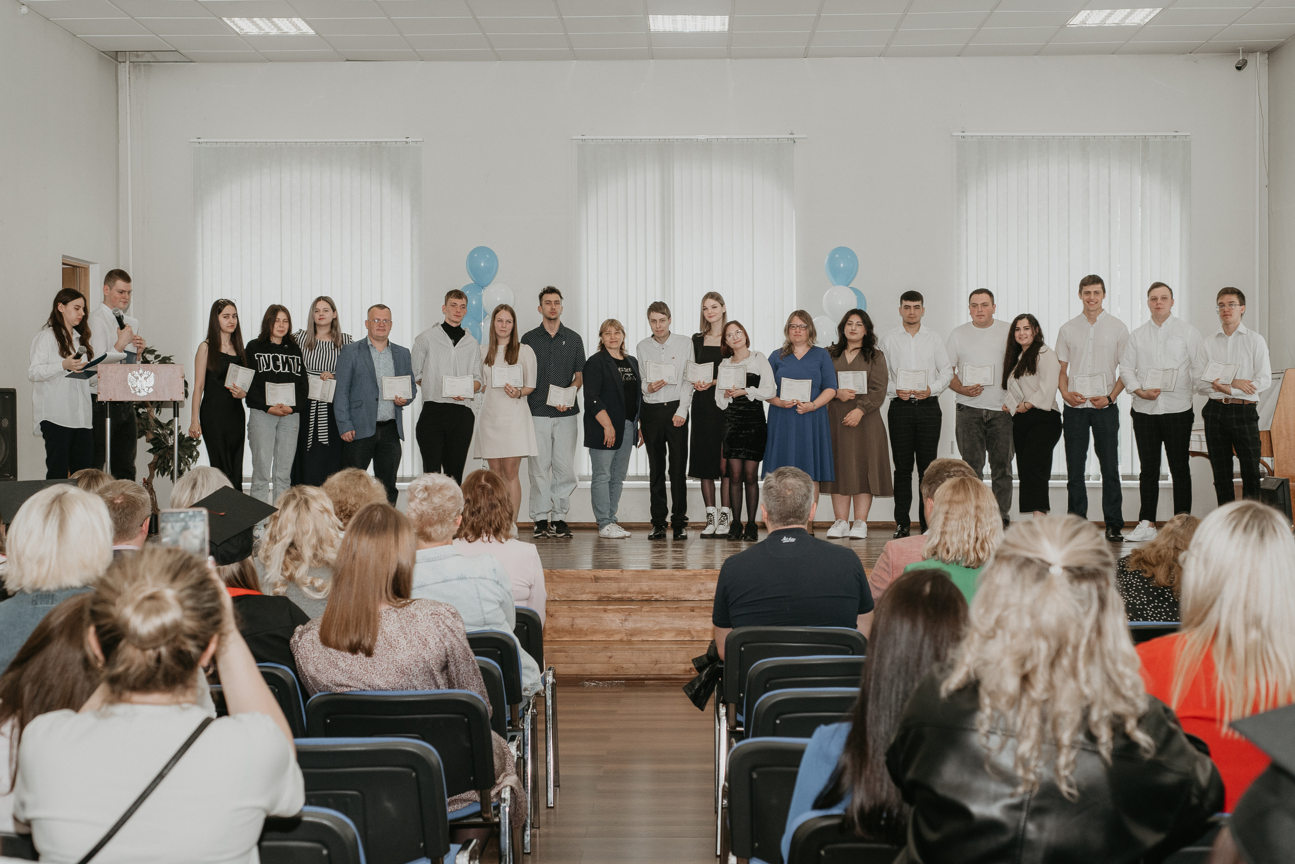 Вручение диплома в филиале РГСУ. Главная