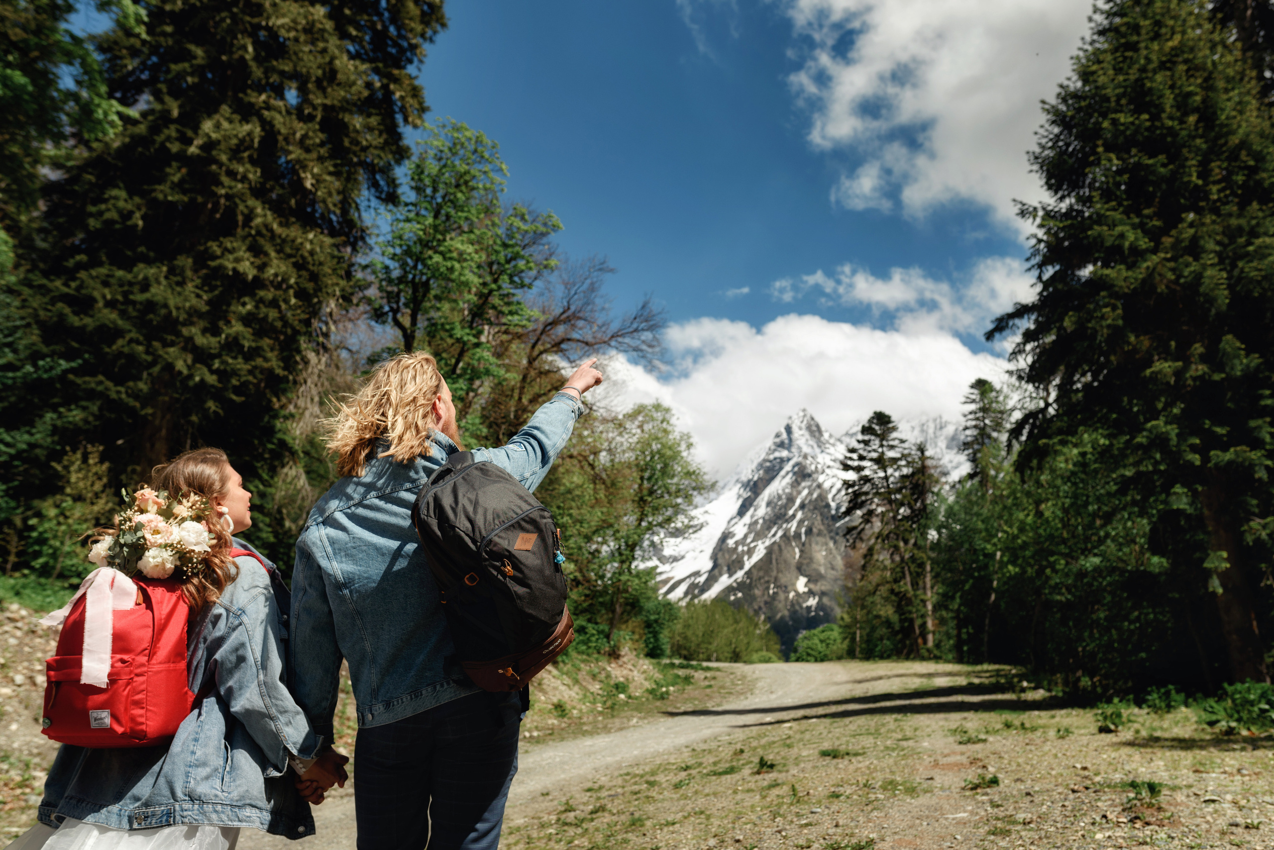 Свадьба Олега и Екатерины (Домбай). Свадебный и travel фотограф в Волгограде, Сочи, Домбае, Европе