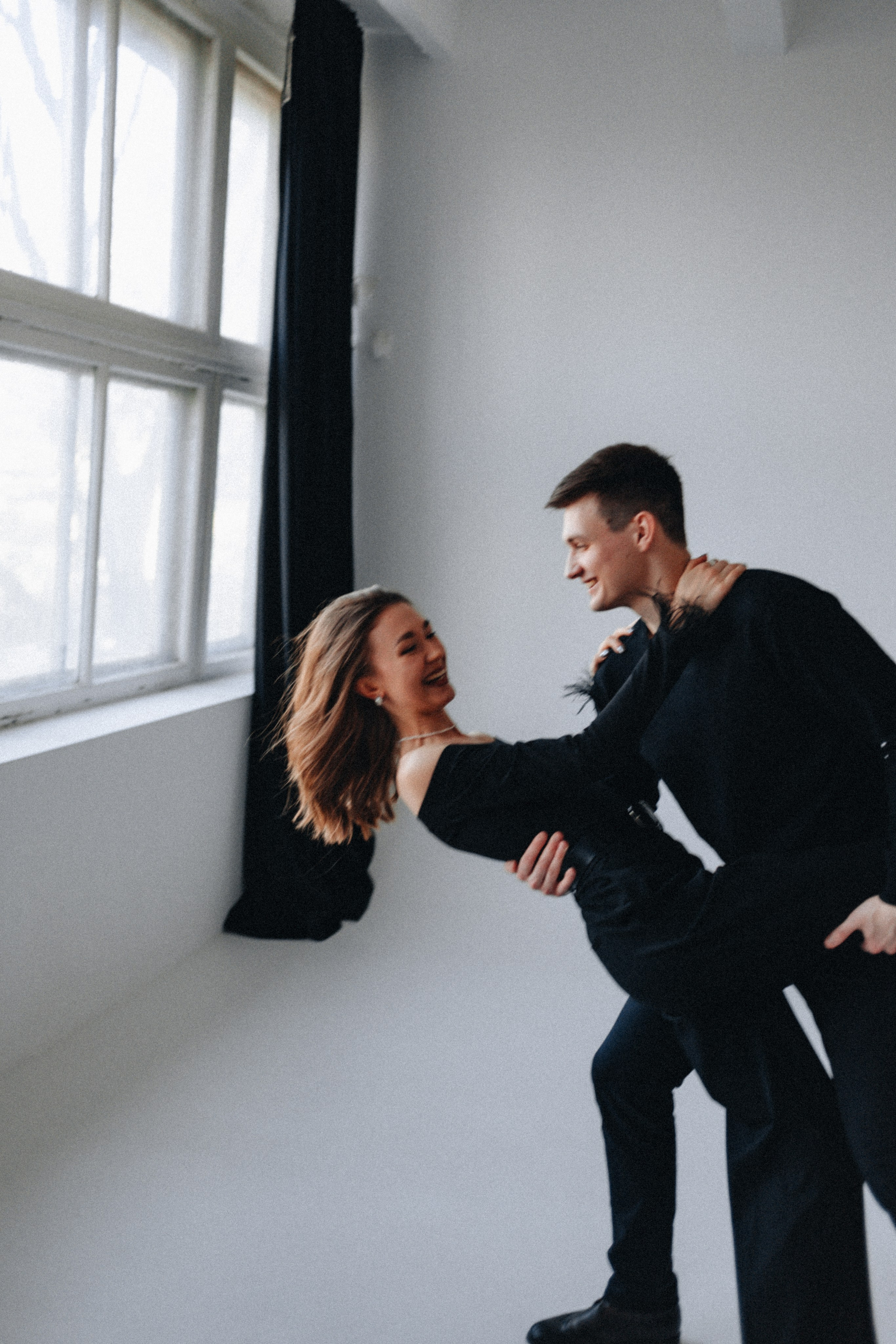 Съёмка пары в фотостудии Name. Фотограф Настя Галингер Краснодар