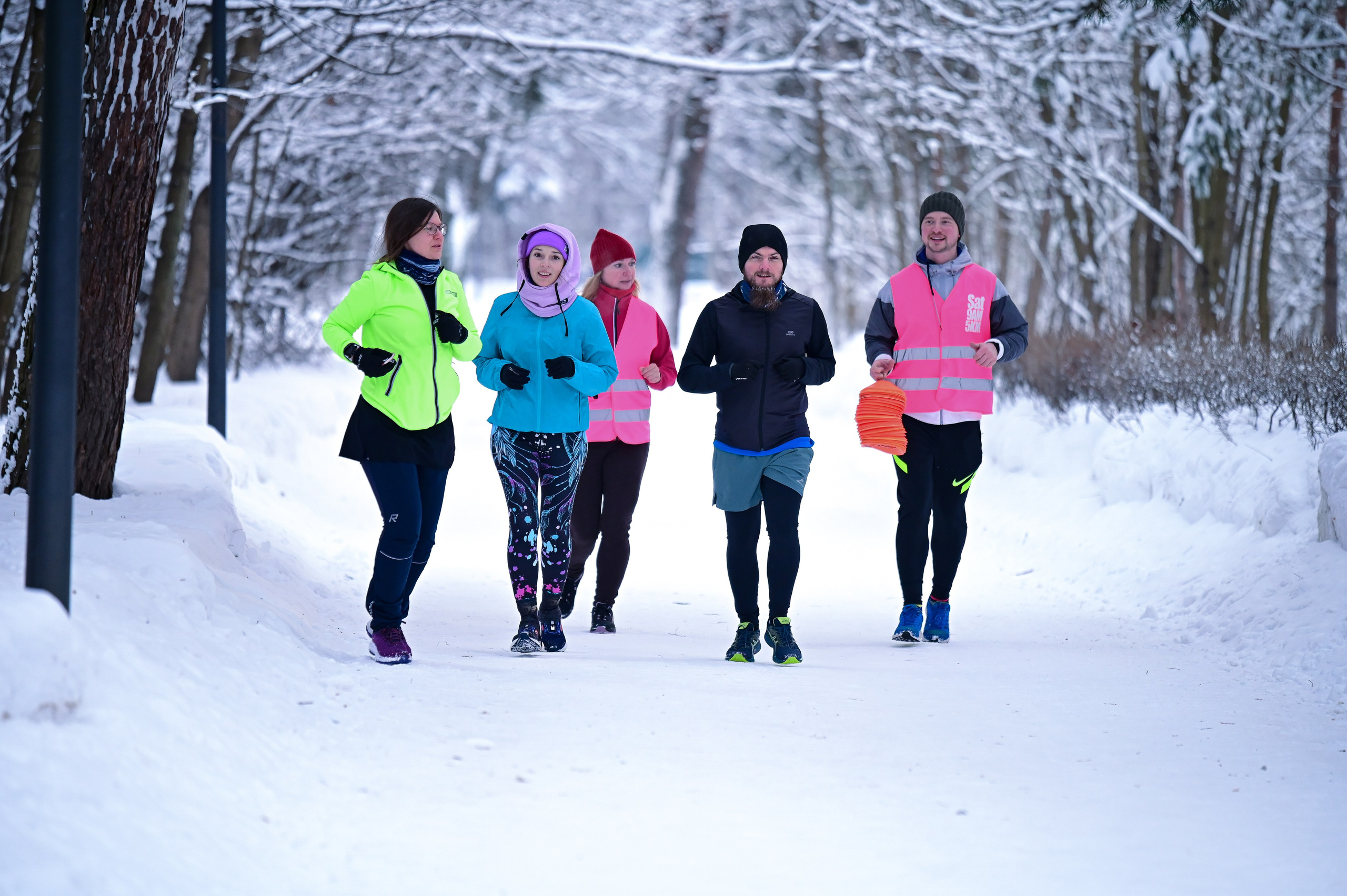 Sat9am5km Кузьминки (27.01.24). Фотограф | Ирина Гамзинова | Москва